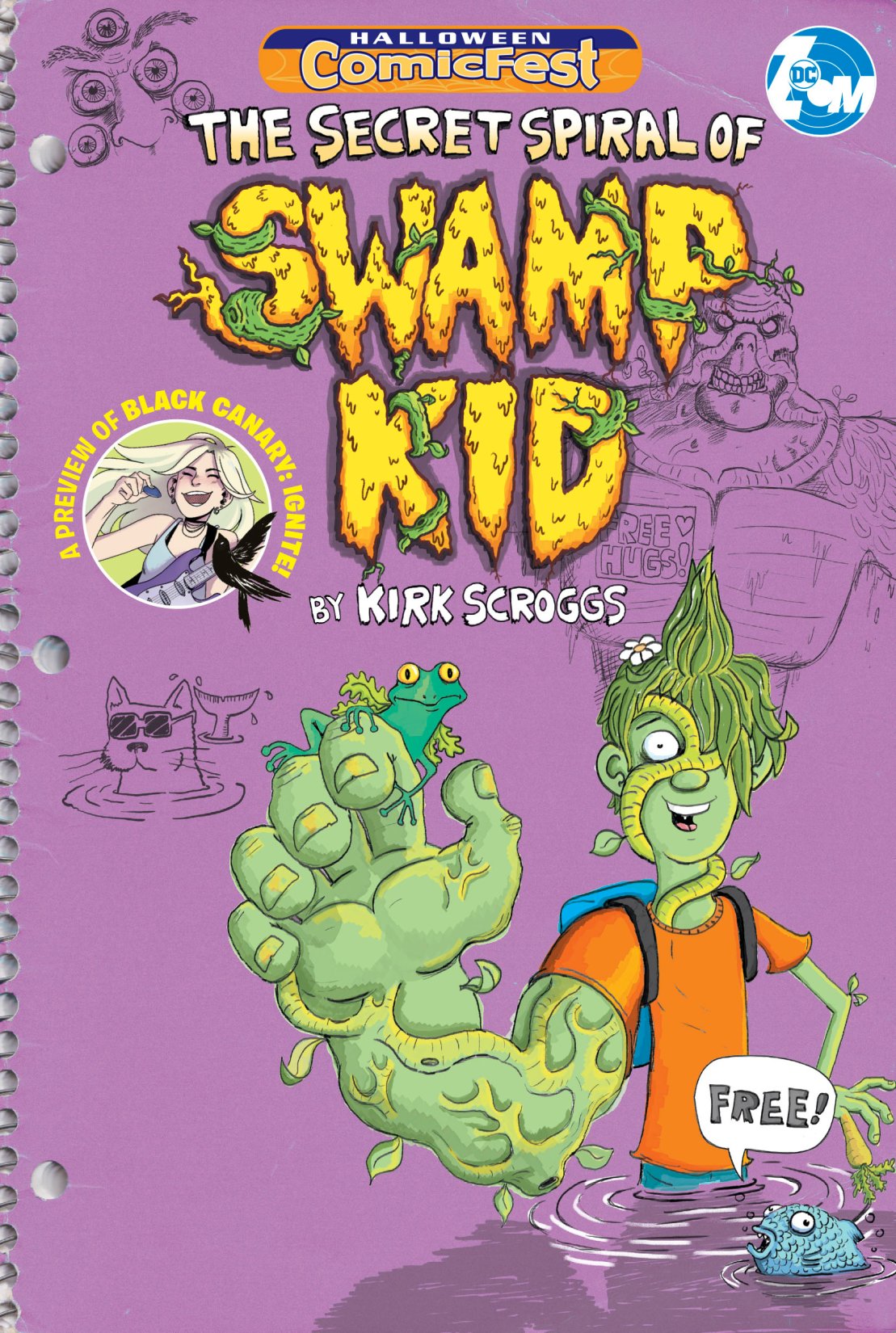 The Secret Spiral of Swamp Kid/Black Canary: Ignite Halloween ComicFest Special Edition Flip Book (2019): Chapter 1 - Page 1