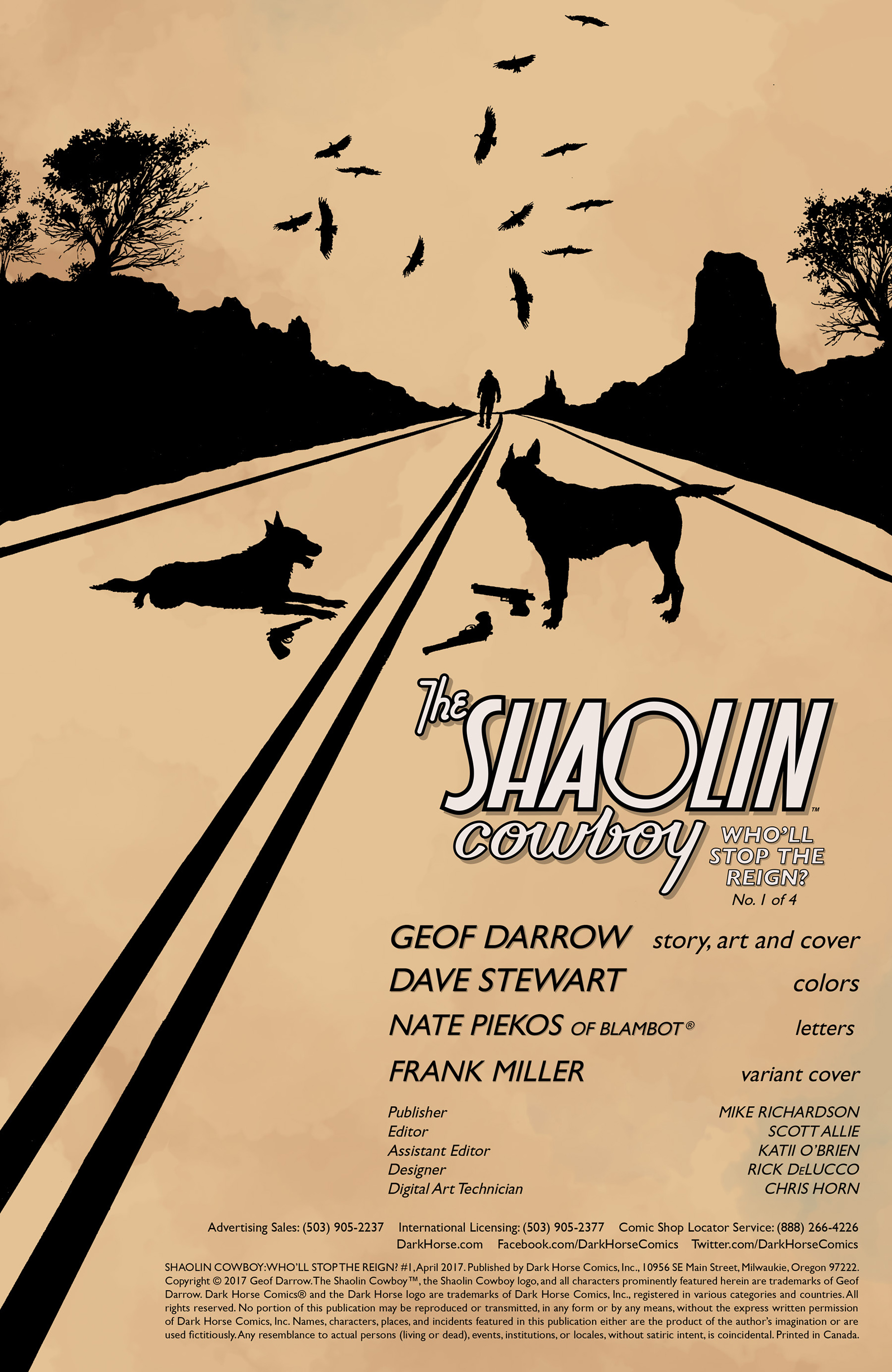 The Shaolin Cowboy: Who'll Stop the Reign?: Chapter 1 - Page 2