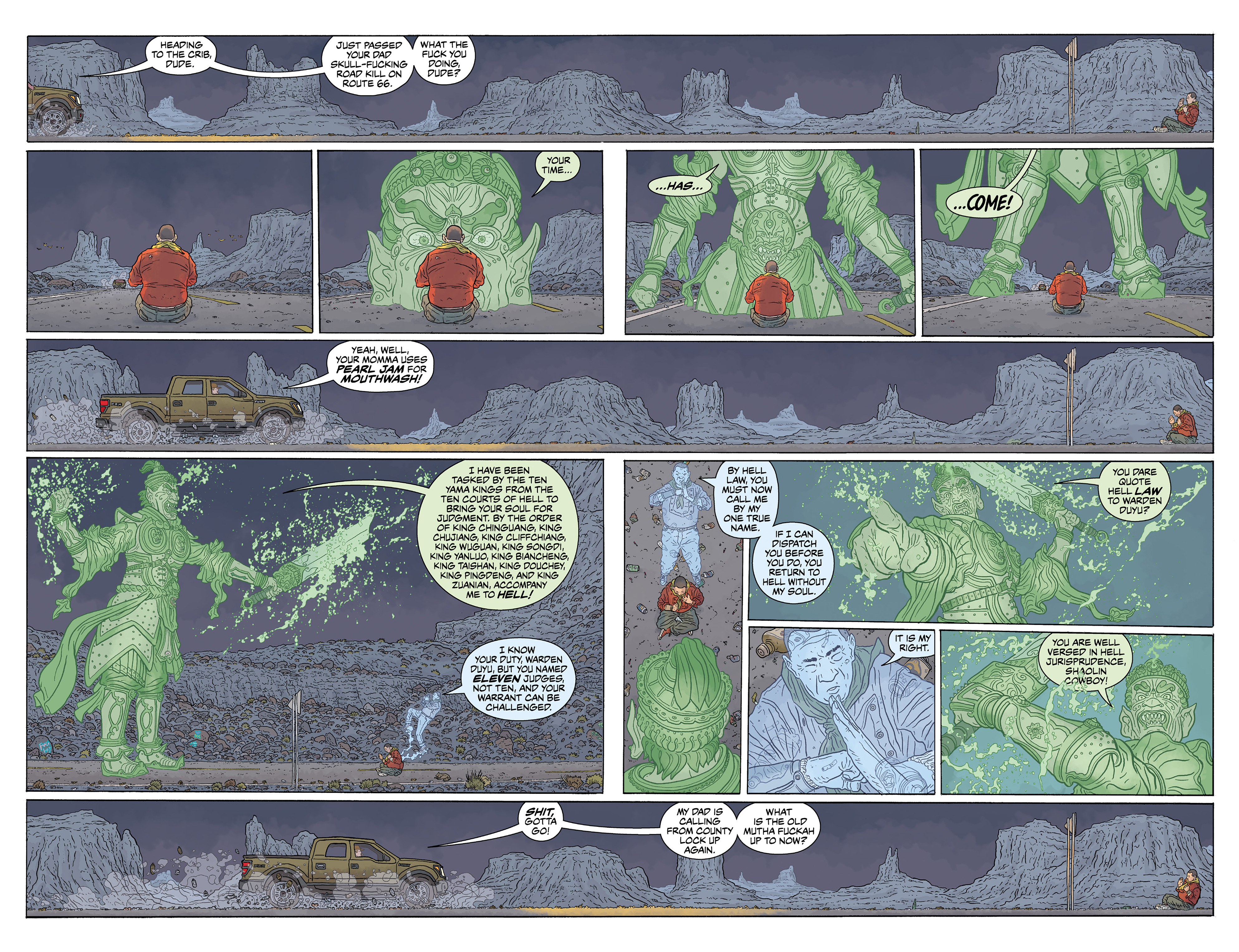 The Shaolin Cowboy: Who'll Stop the Reign?: Chapter 1 - Page 15