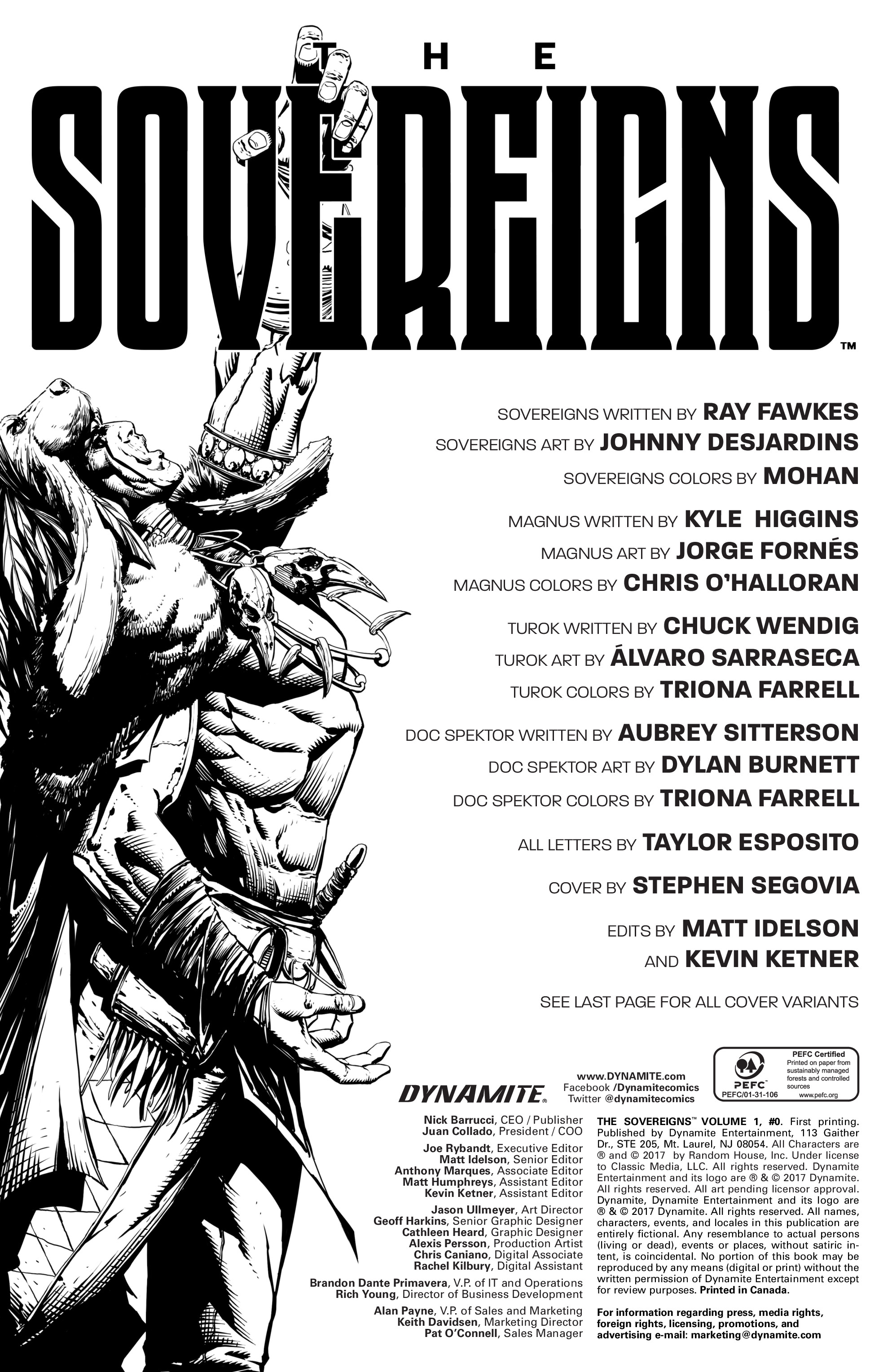 The Sovereigns (2017): Chapter 0 - Page 5