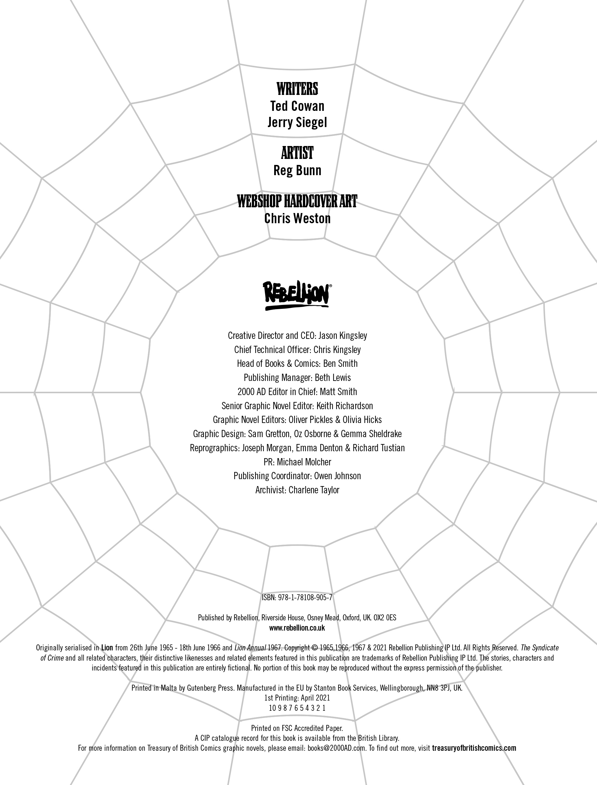 The Spider's Syndicate of Crime (2021): Chapter 1 - Page 2