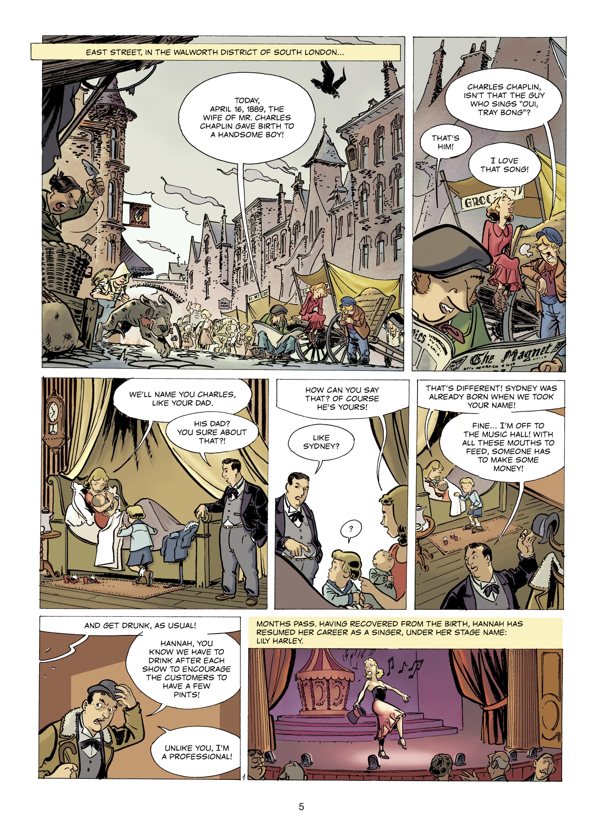 The Stars of History: Charlie Chaplin (2020): Chapter 1 - Page 3