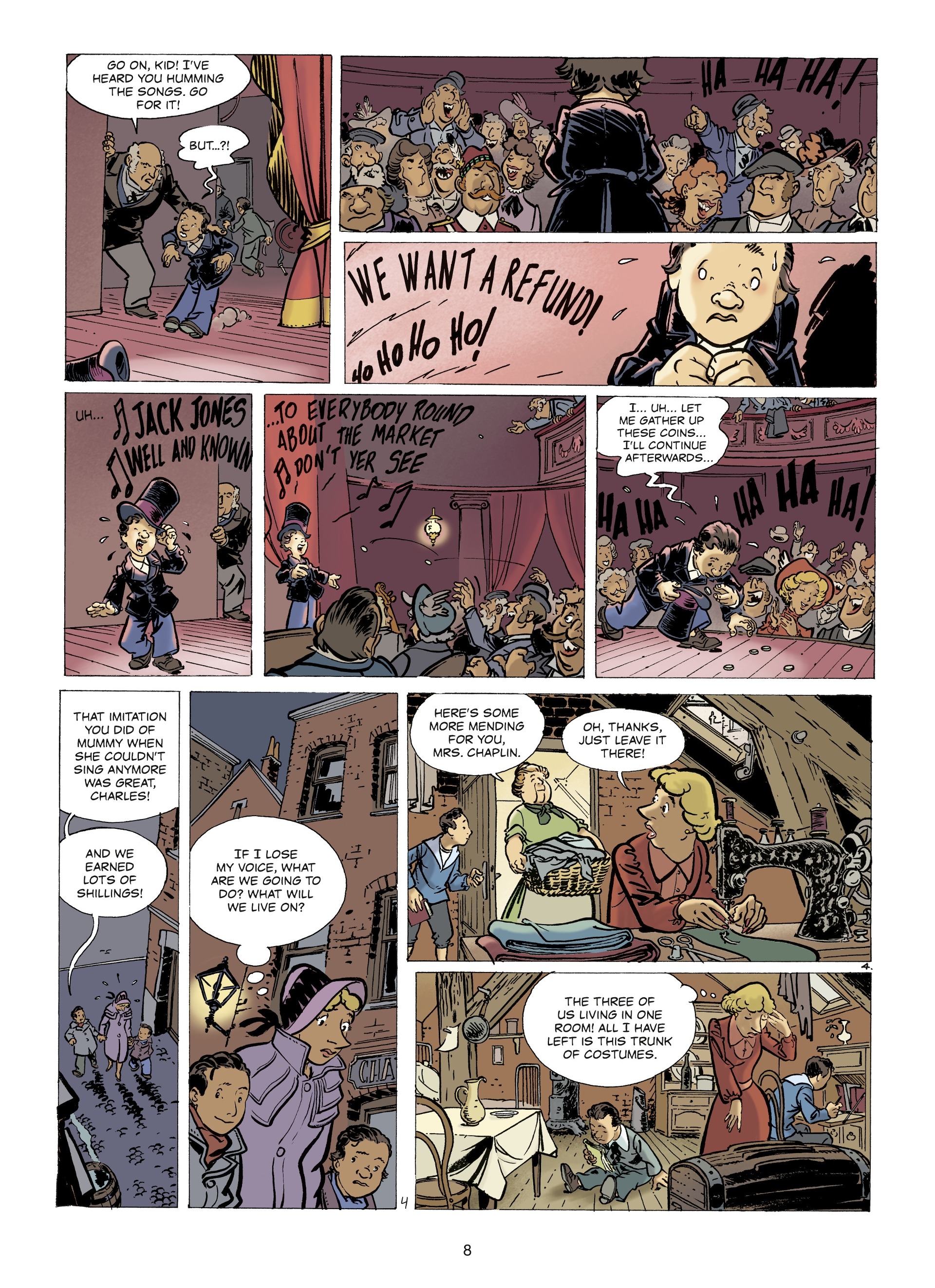 The Stars of History: Charlie Chaplin (2020): Chapter 1 - Page 6