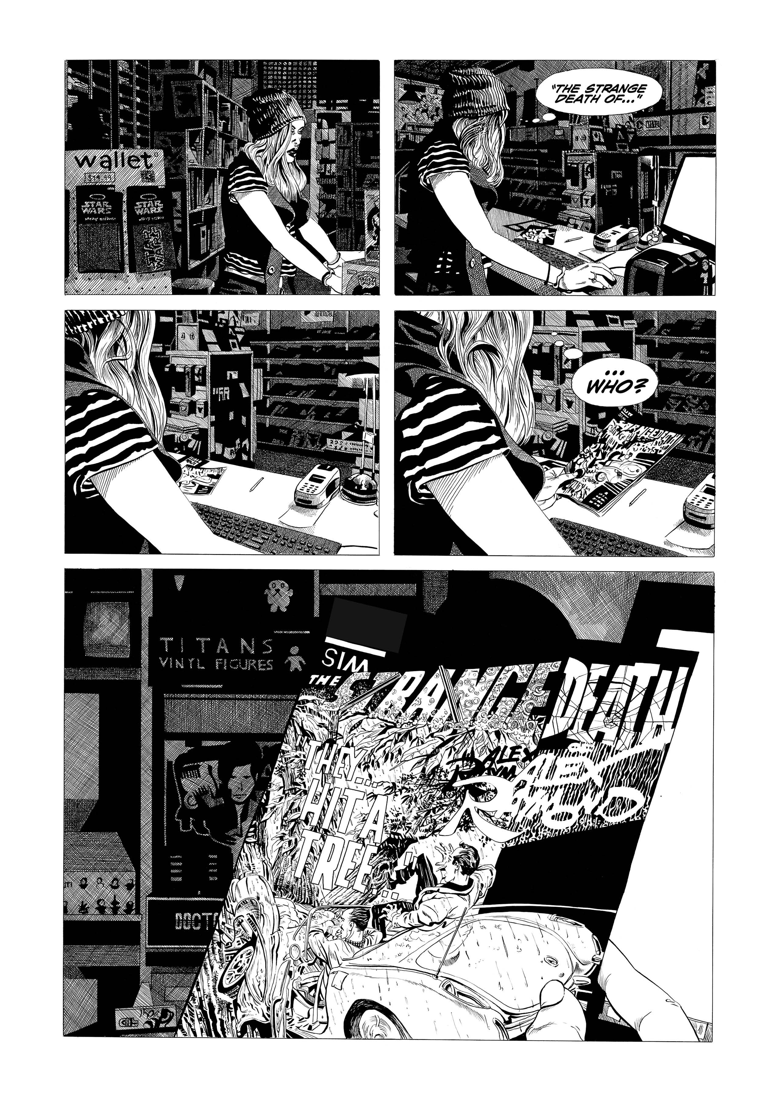 The Strange Death Of Alex Raymond (2020) (Indie Comics): Chapter 1 - Page 9