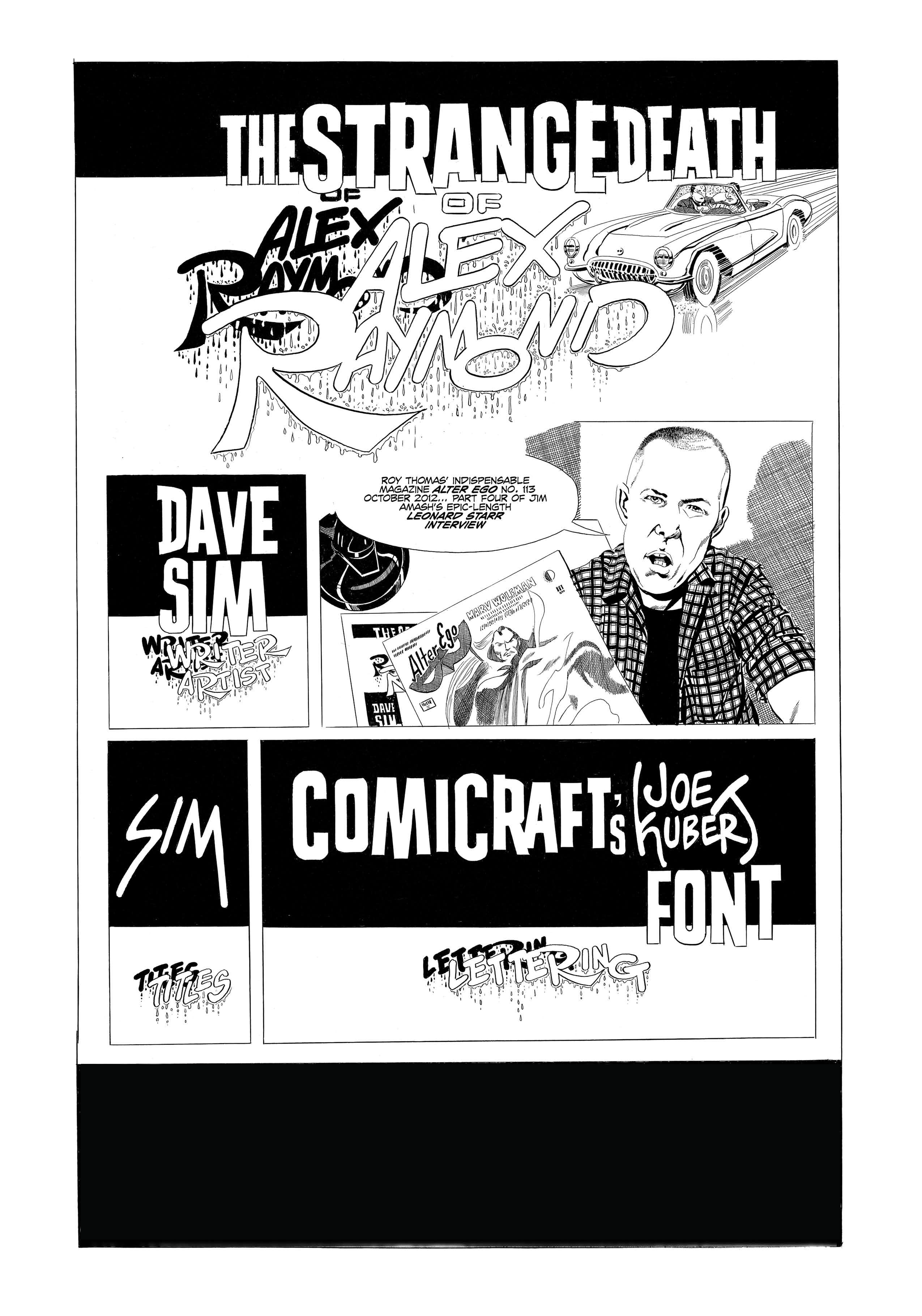 The Strange Death Of Alex Raymond (2020) (Indie Comics): Chapter 1 - Page 11