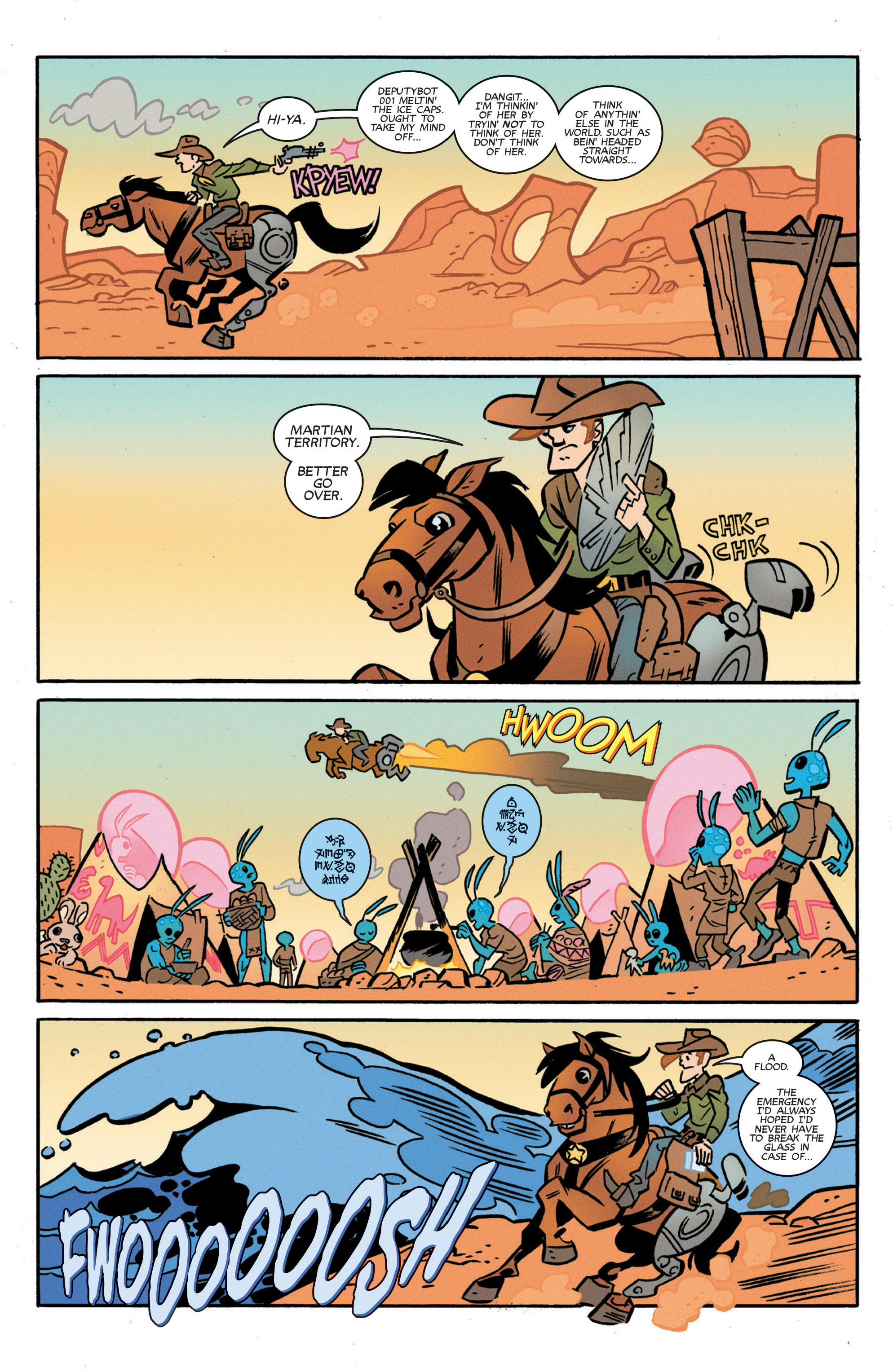 The Thrilling Adventure Hour: Martian Manhunt (2019): Chapter 1 - Page 10