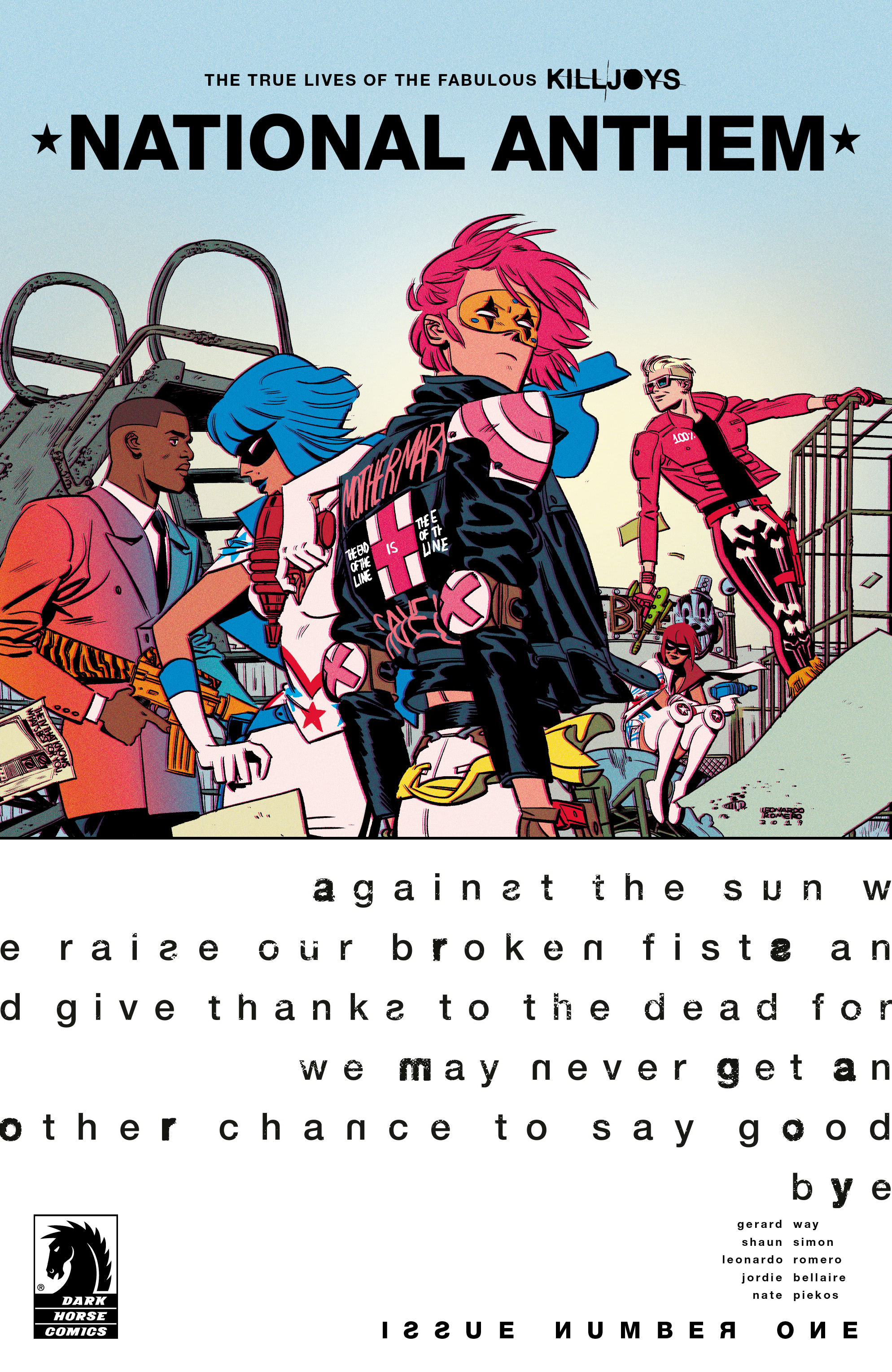 The True Lives of the Fabulous Killjoys: National Anthem (2020): Chapter 1 - Page 1