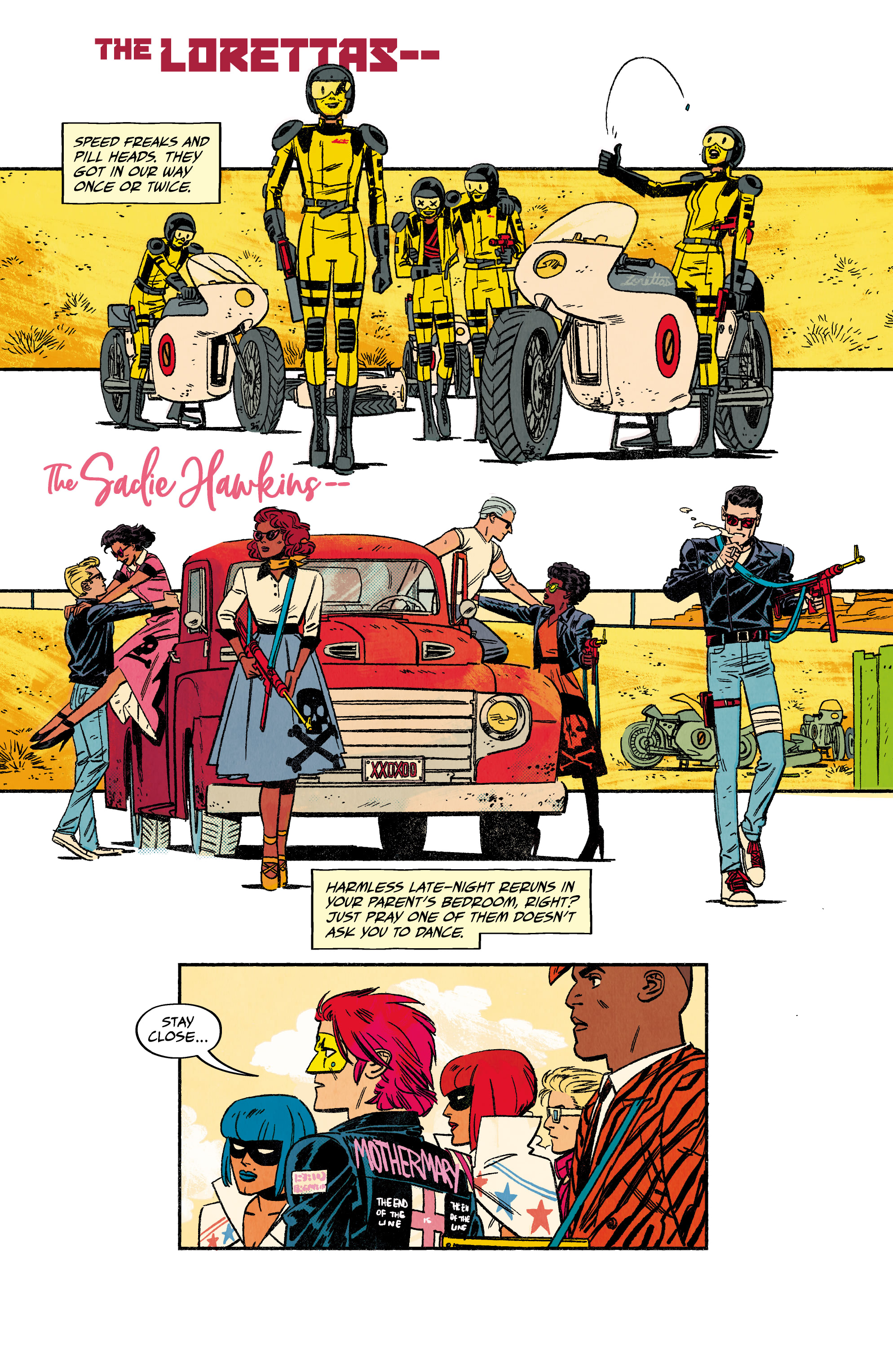 The True Lives of the Fabulous Killjoys: National Anthem (2020): Chapter 1 - Page 13