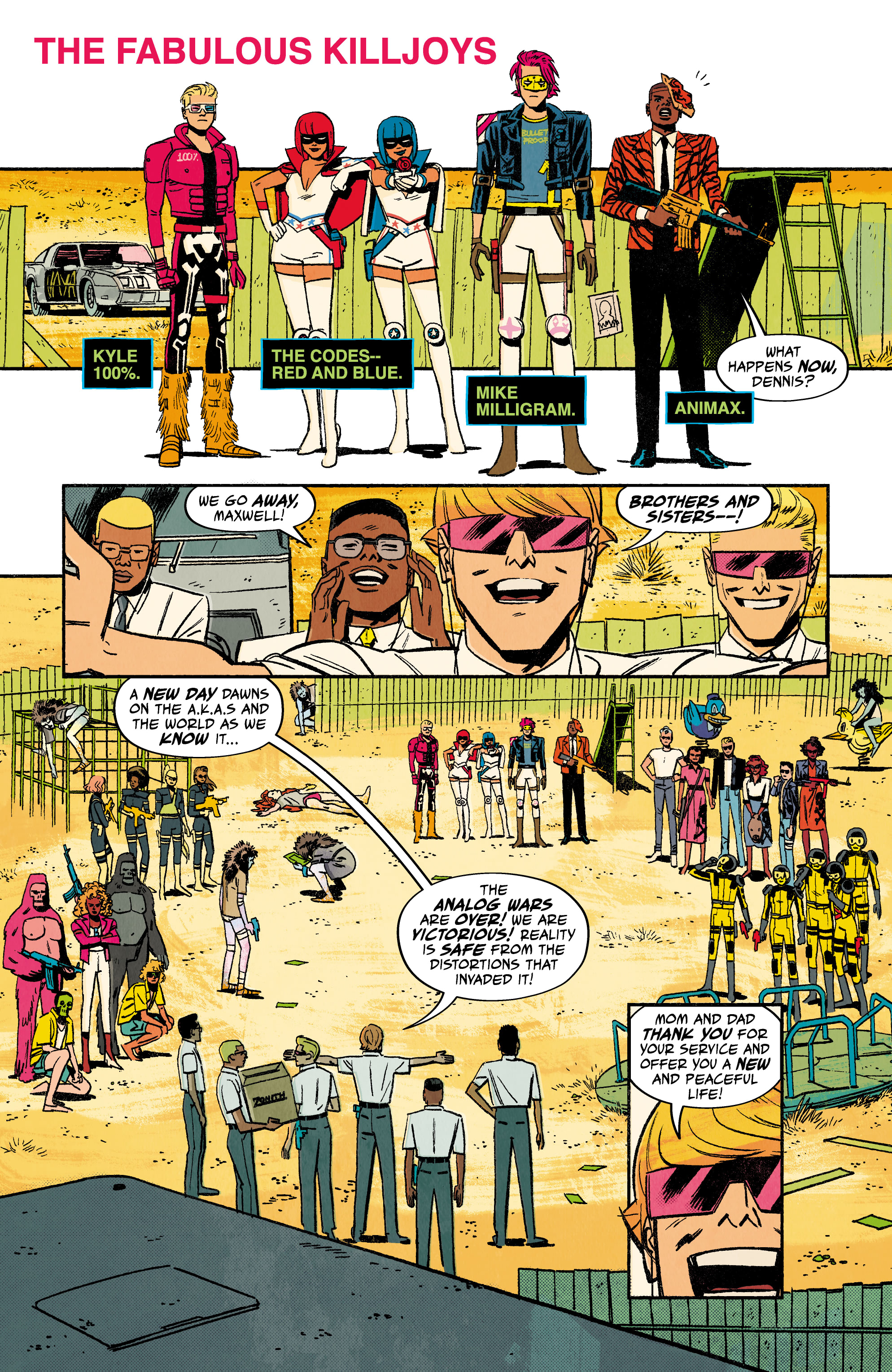 The True Lives of the Fabulous Killjoys: National Anthem (2020): Chapter 1 - Page 15