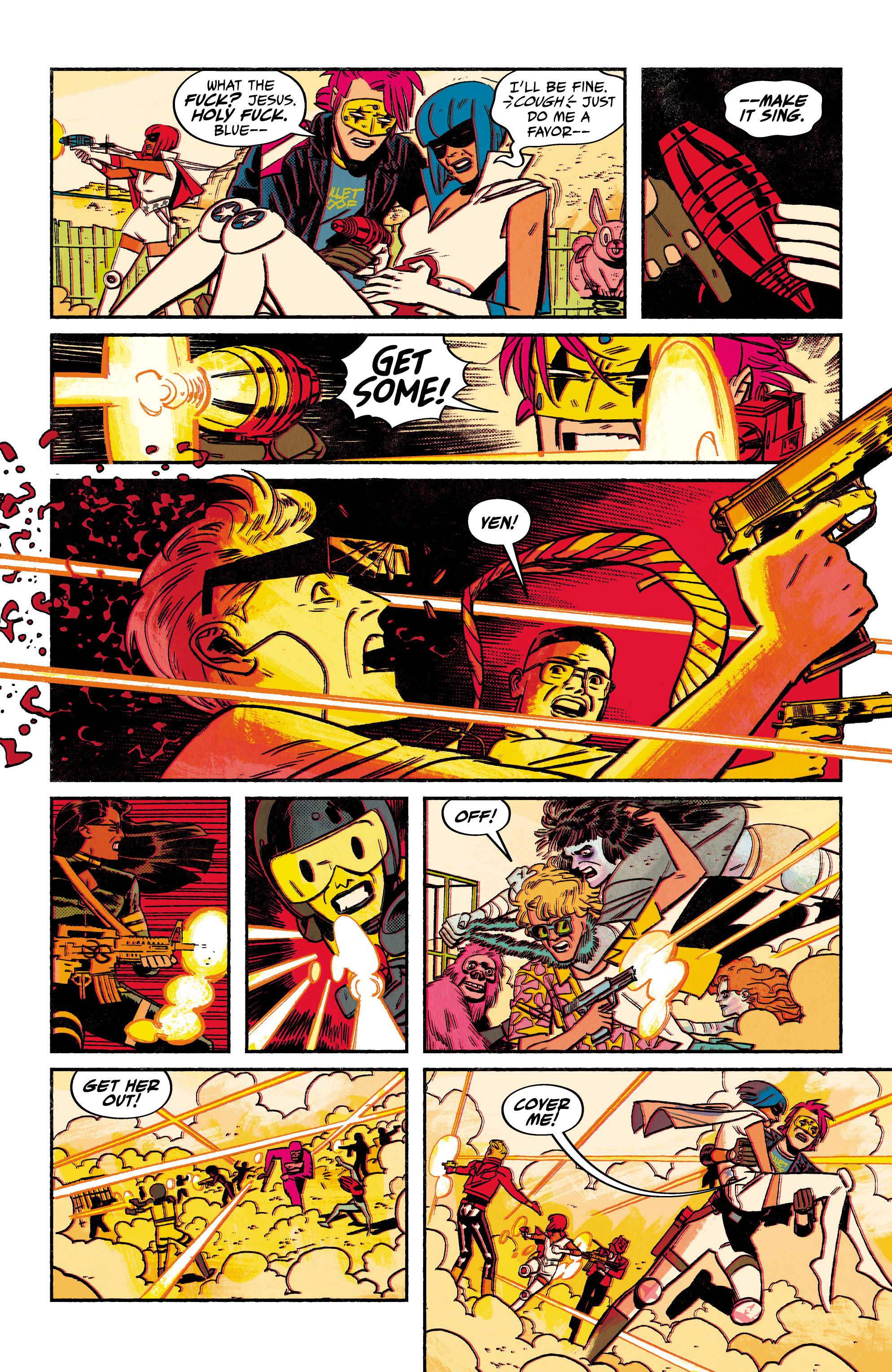 The True Lives of the Fabulous Killjoys: National Anthem (2020): Chapter 1 - Page 19