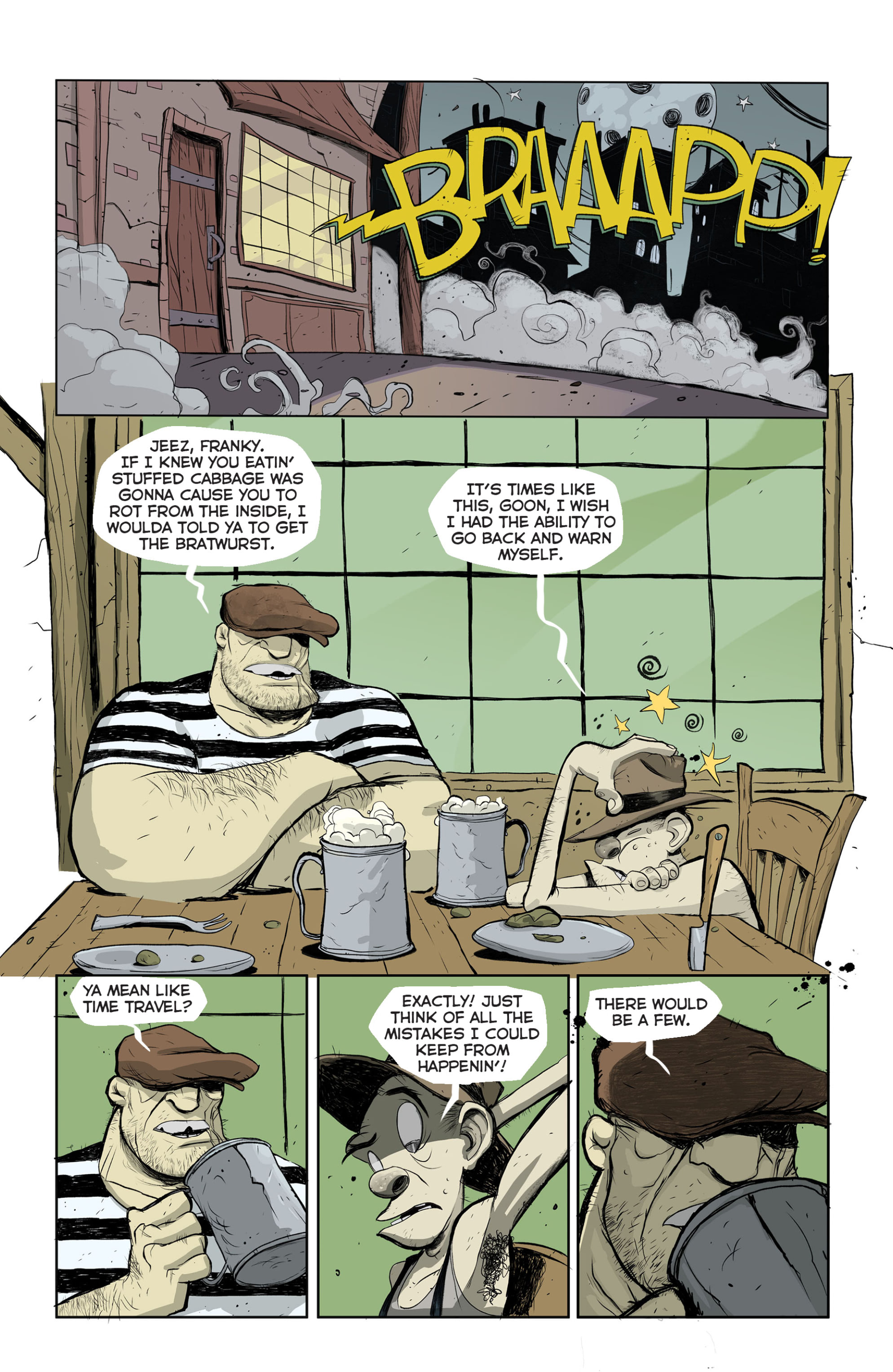 The Unholy Bastards vs. the Future (2020): Chapter 1 - Page 3