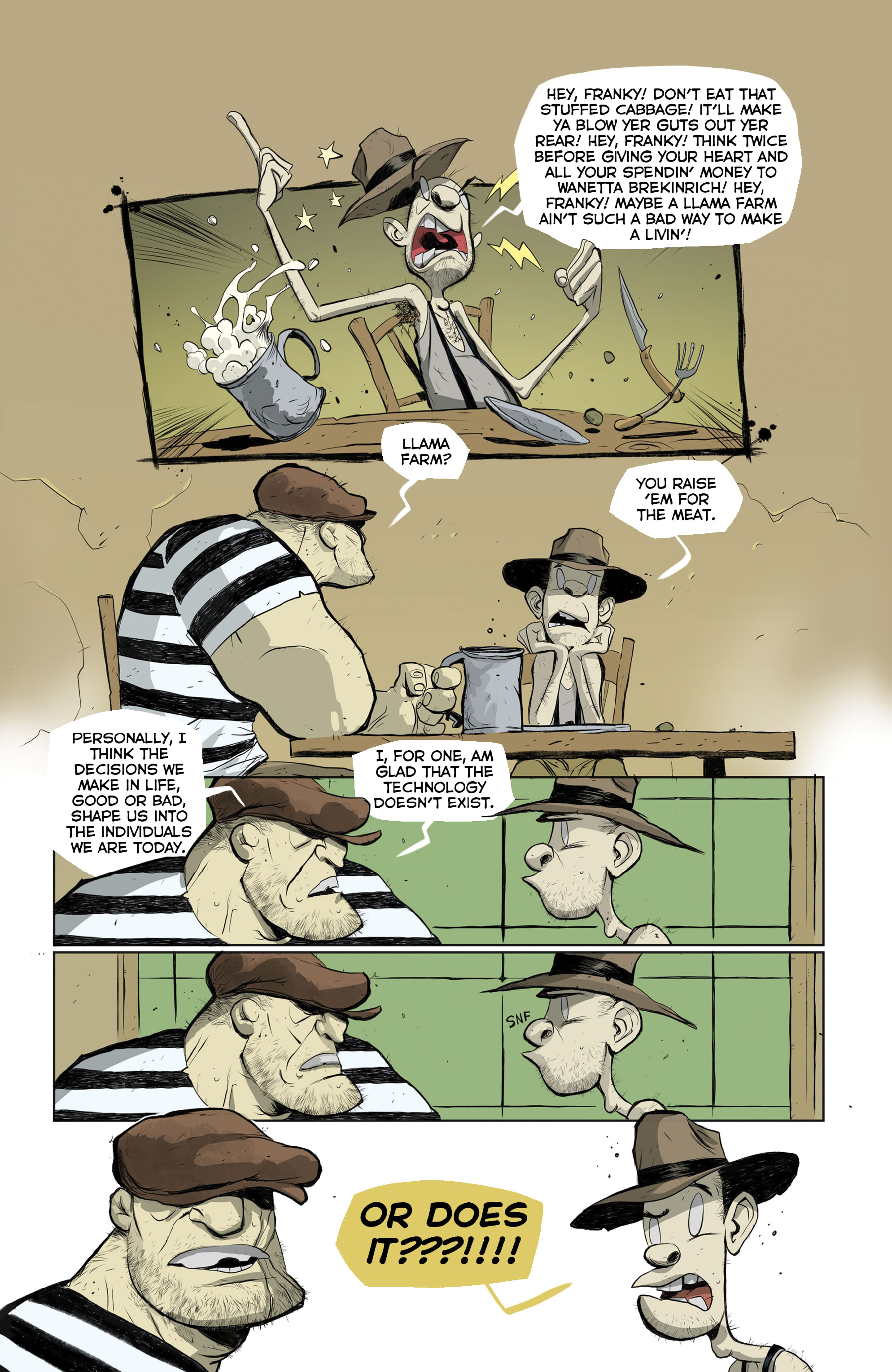 The Unholy Bastards vs. the Future (2020): Chapter 1 - Page 4