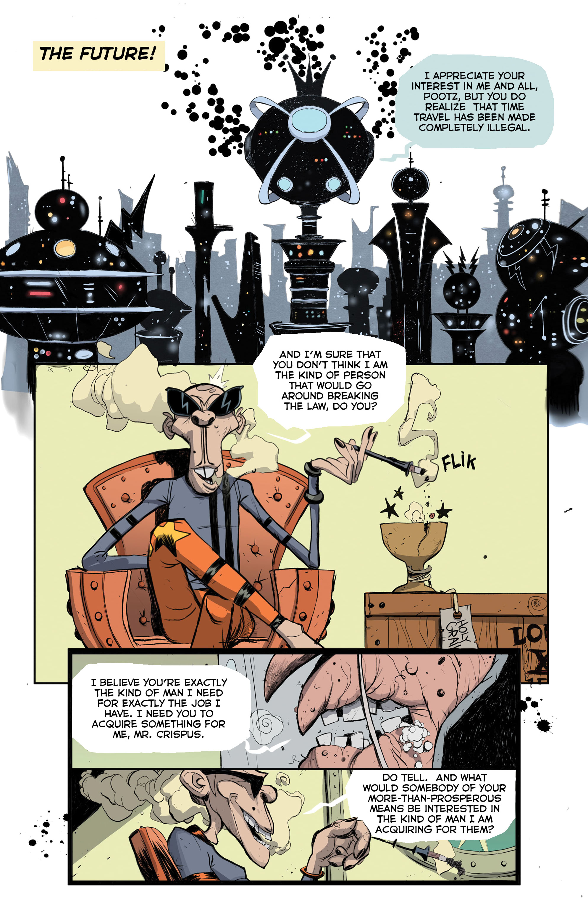 The Unholy Bastards vs. the Future (2020): Chapter 1 - Page 5