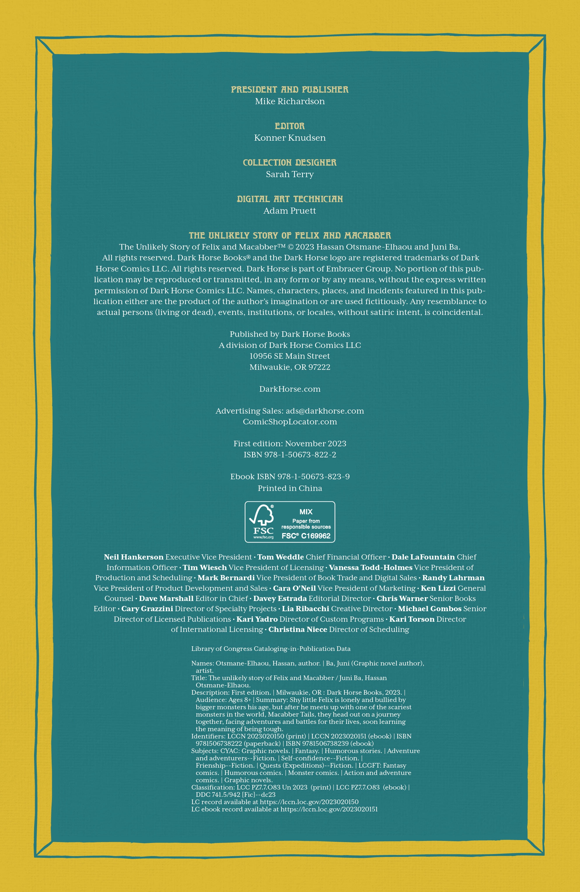 The Unlikely Story of Felix and Macabber (2023): Chapter TP - Page 5