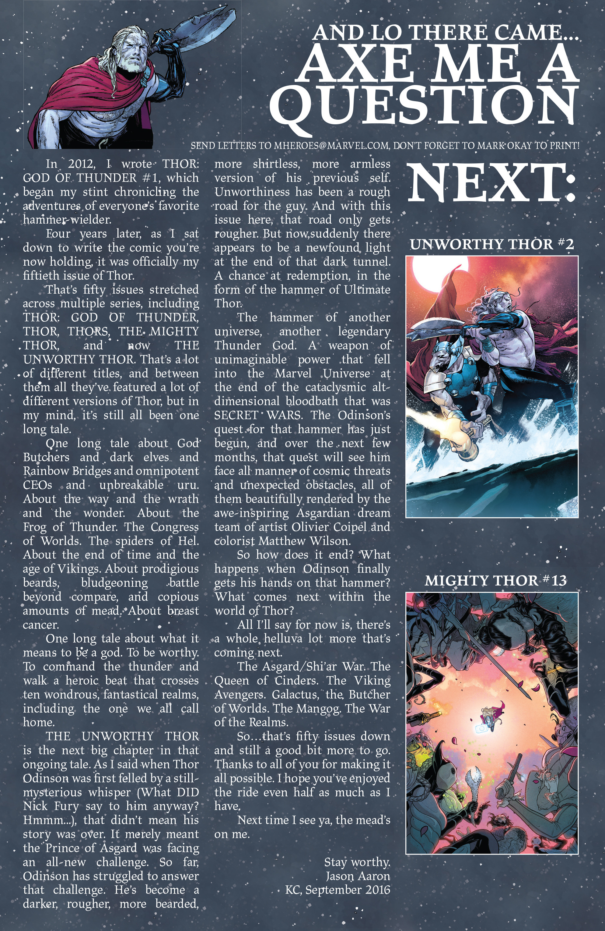 The Unworthy Thor (2016-): Chapter 1 - Page 21