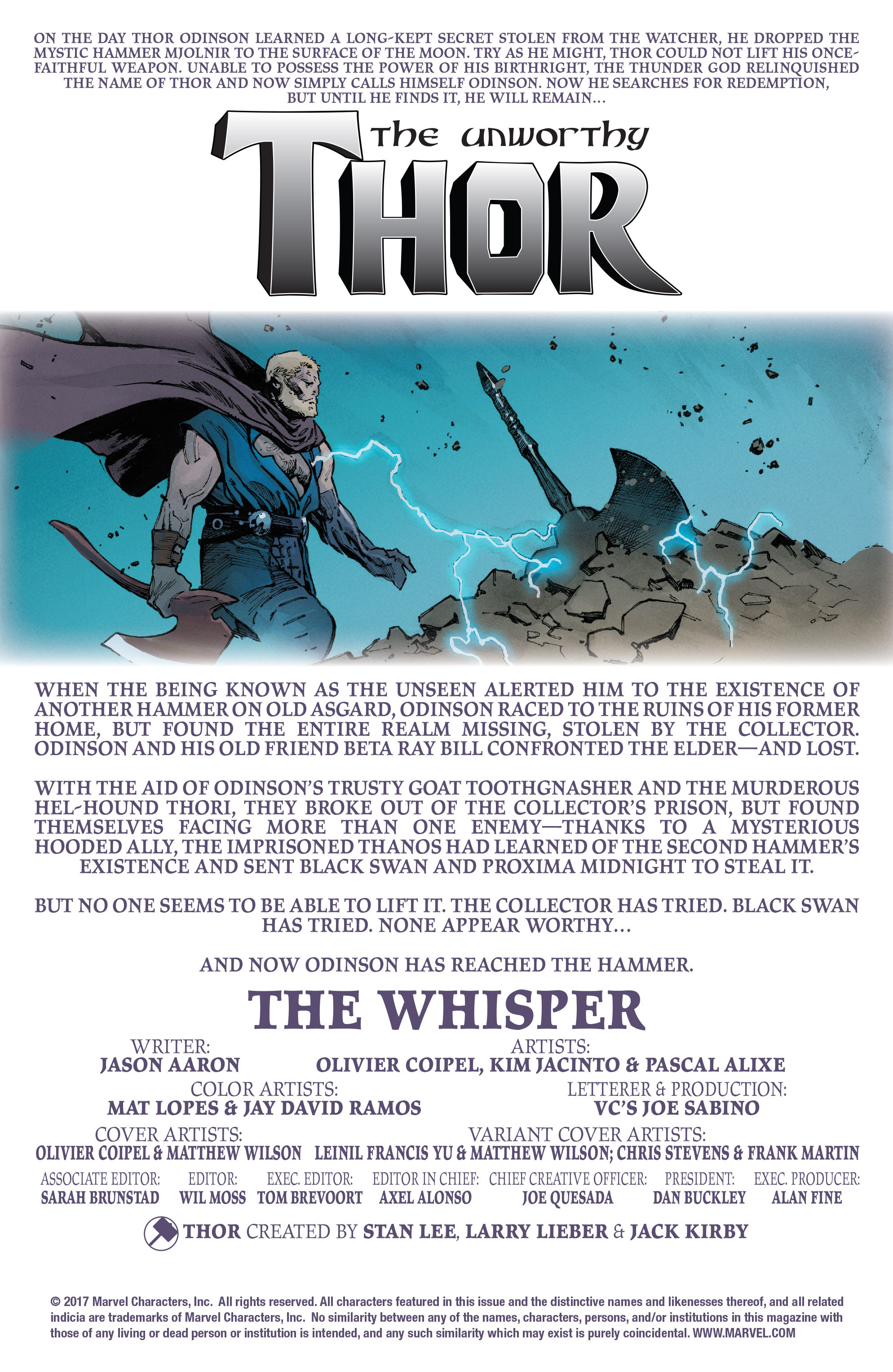 The Unworthy Thor (2016-): Chapter 5 - Page 2