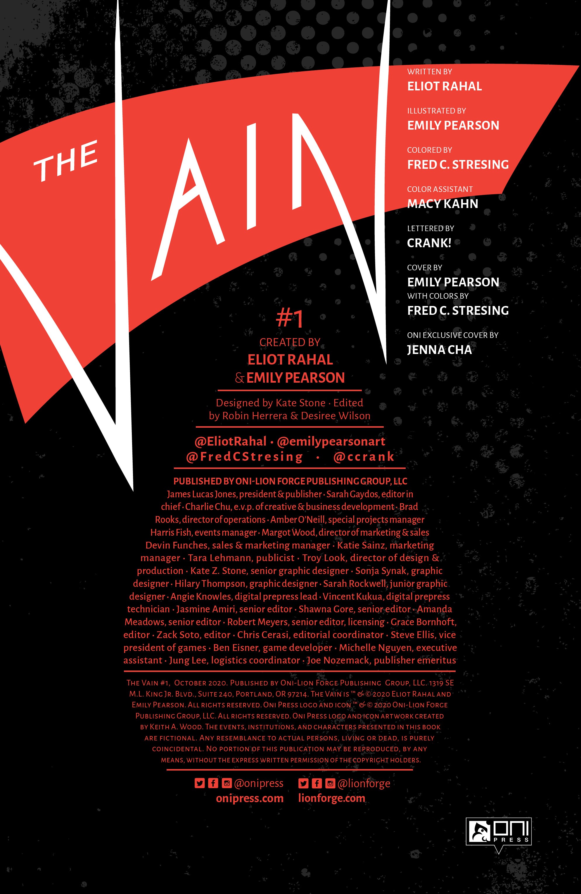 The Vain (2020-): Chapter 1 - Page 2