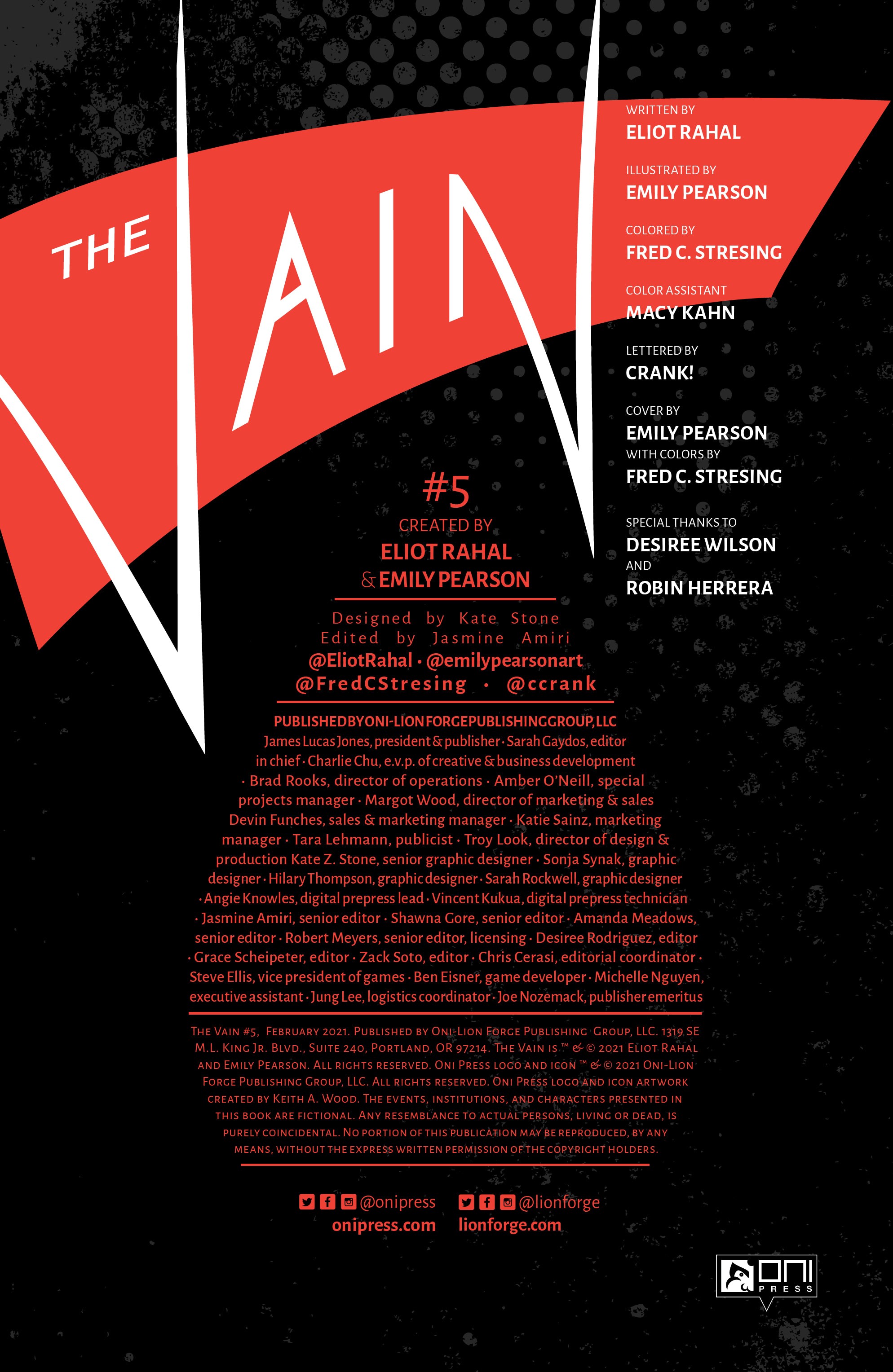 The Vain (2020-): Chapter 5 - Page 2