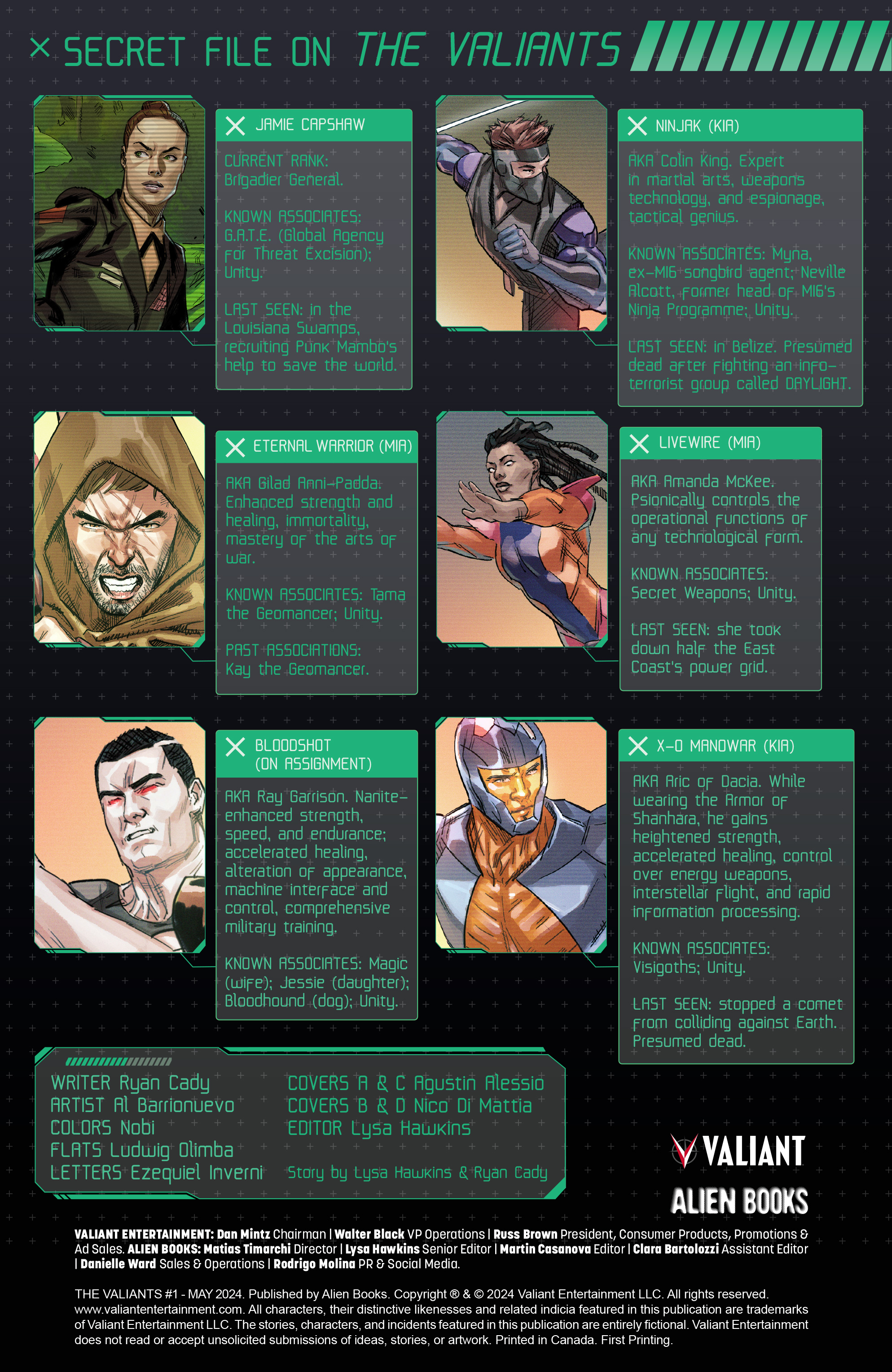 The Valiants (2024-): Chapter 1 - Page 2