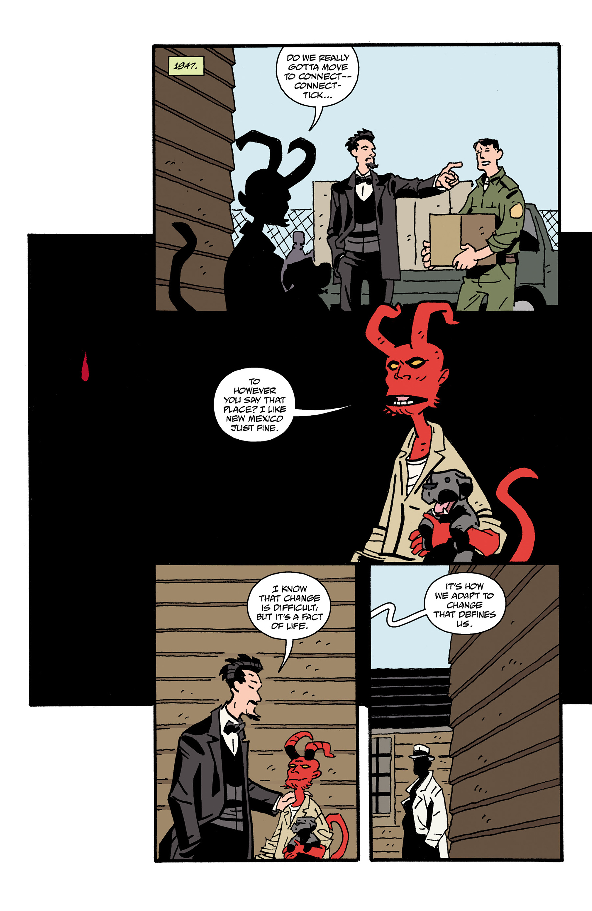 The Visitor: How and Why He Stayed: Chapter 1 - Page 14