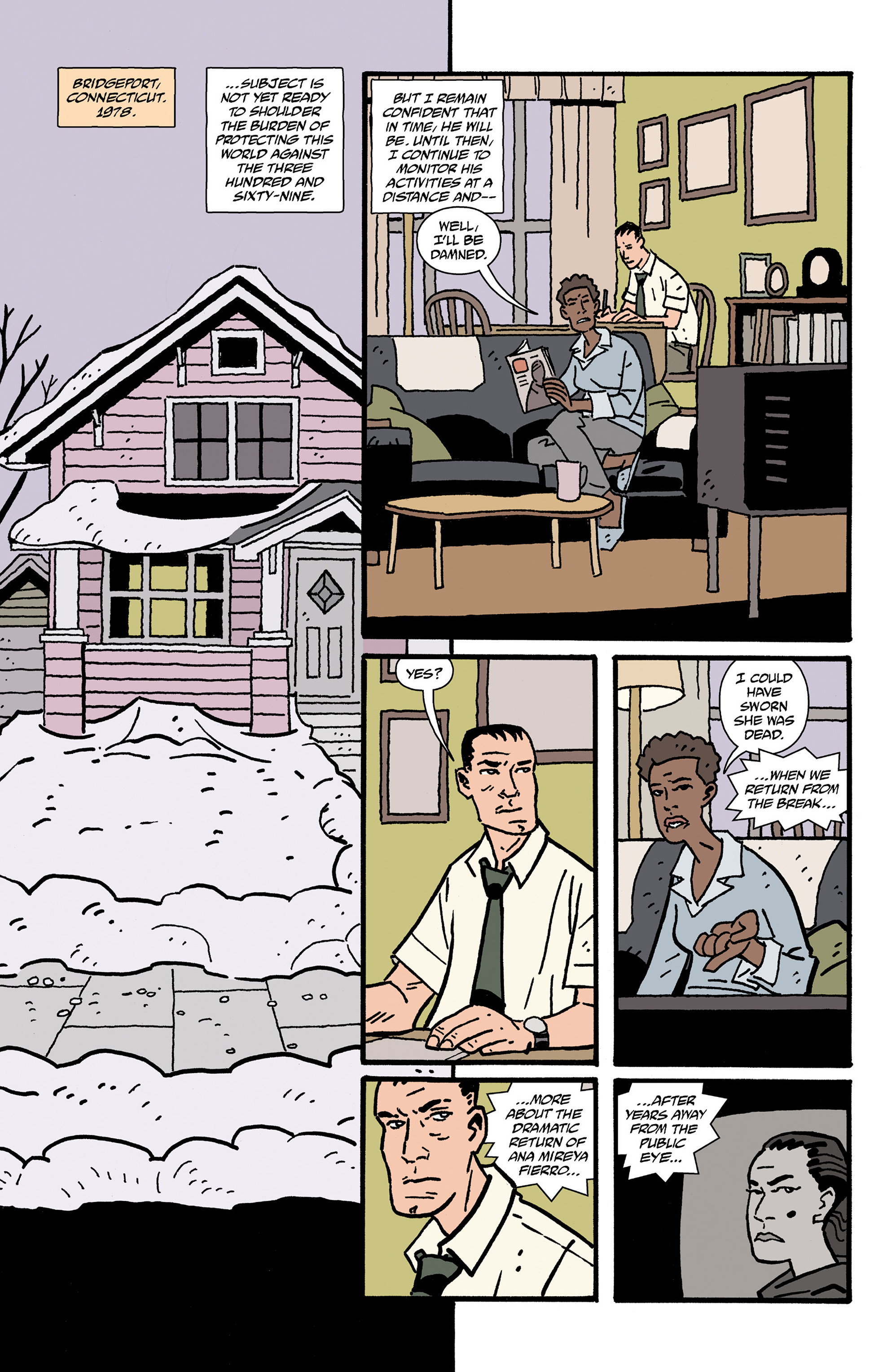 The Visitor: How and Why He Stayed: Chapter 3 - Page 4