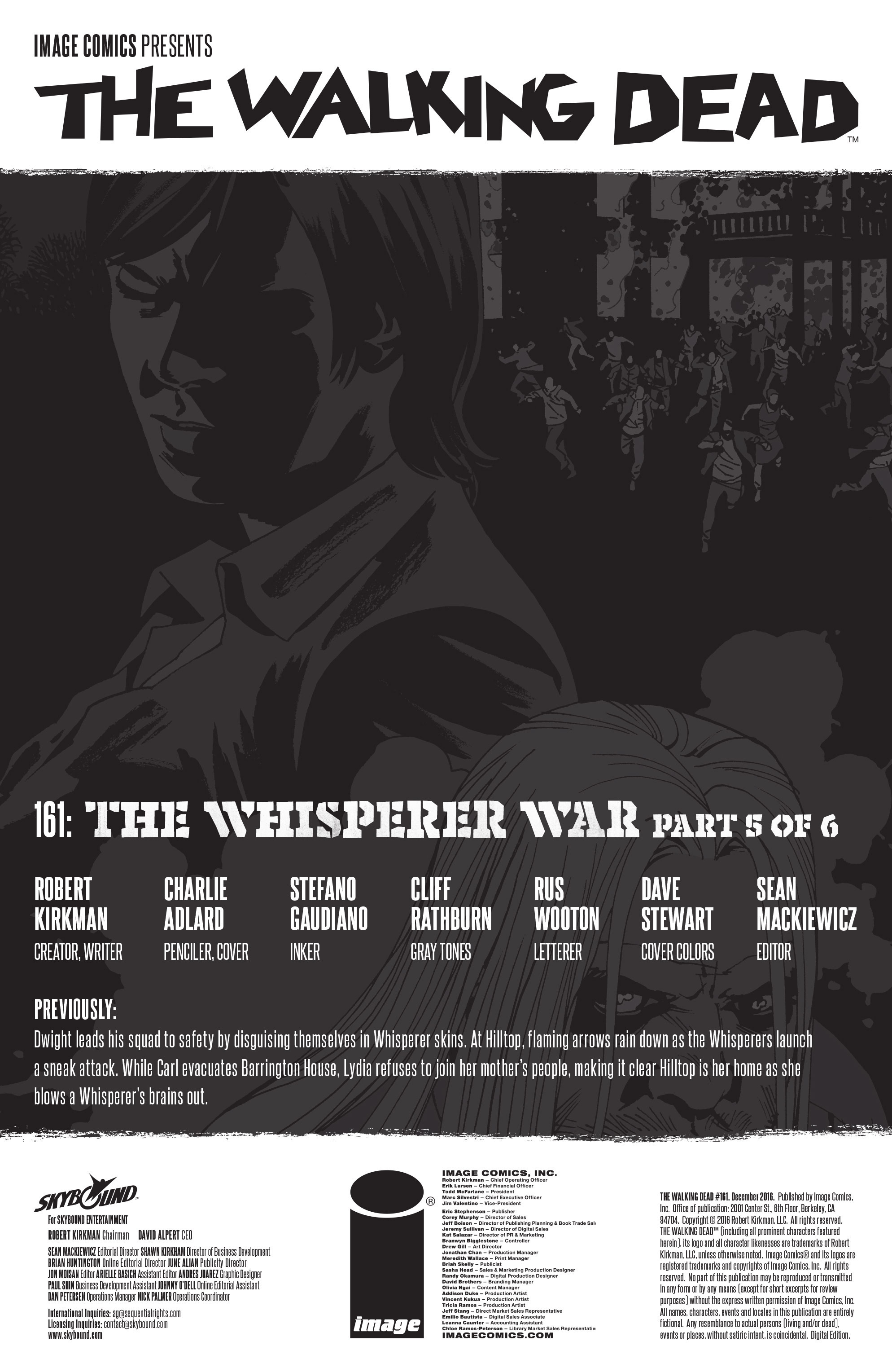 The Walking Dead (2003-): Chapter 161 - Page 2