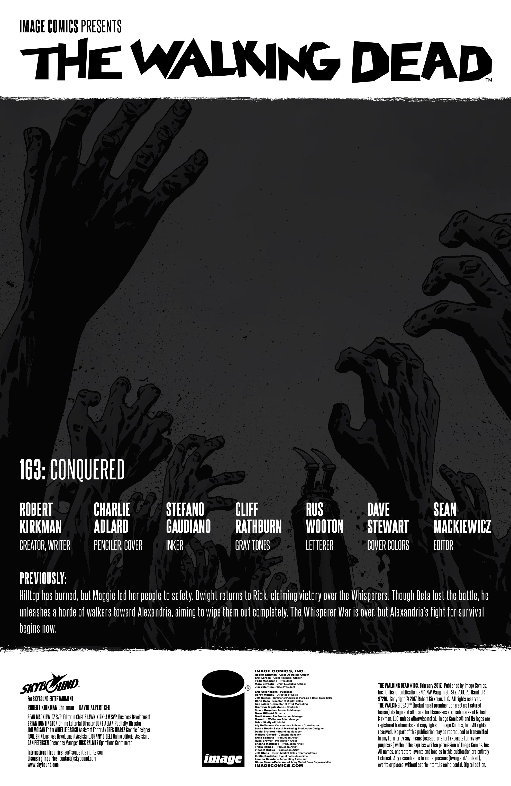 The Walking Dead (2003-): Chapter 163 - Page 2