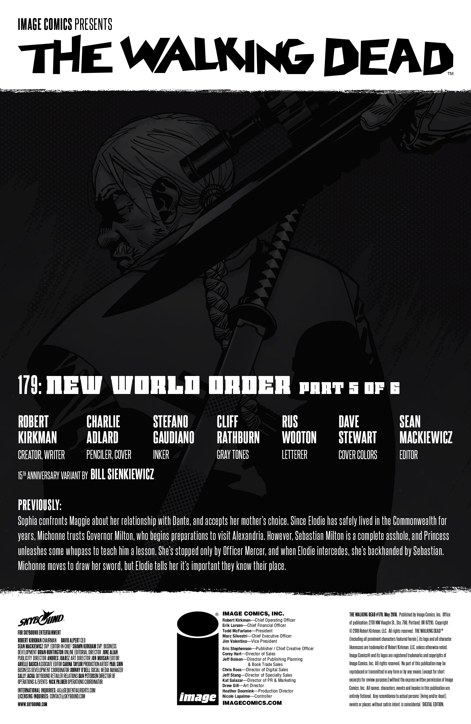 The Walking Dead (2003-): Chapter 179 - Page 2