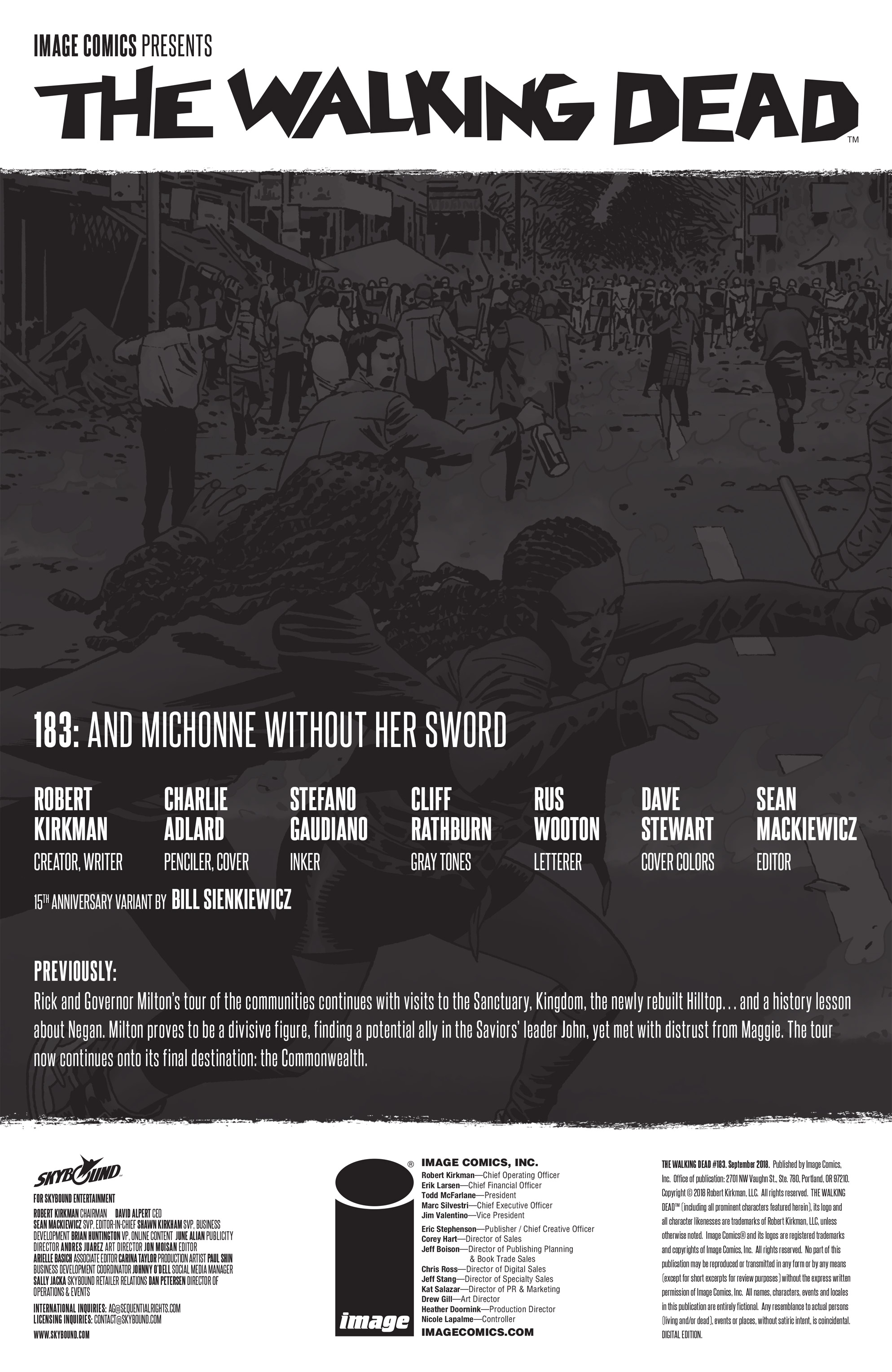 The Walking Dead (2003-): Chapter 183 - Page 2