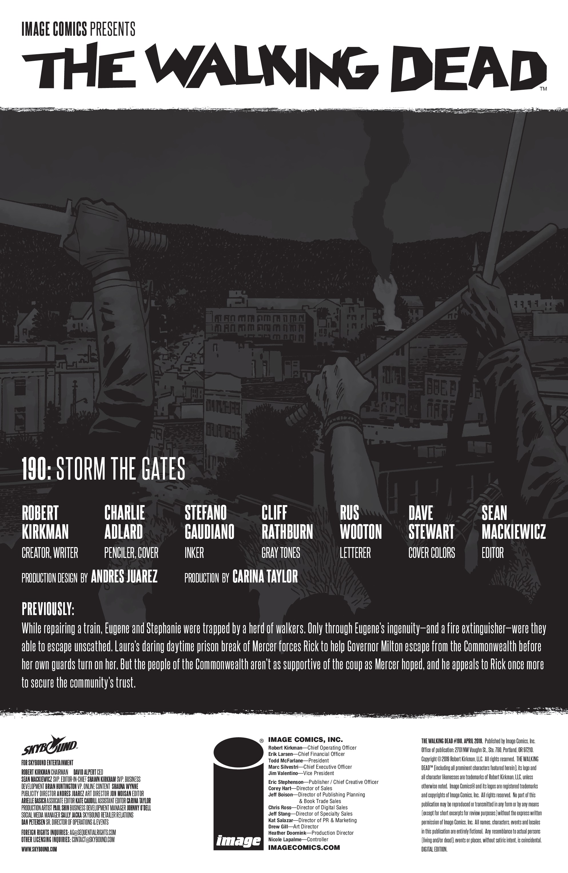 The Walking Dead (2003-): Chapter 190 - Page 2