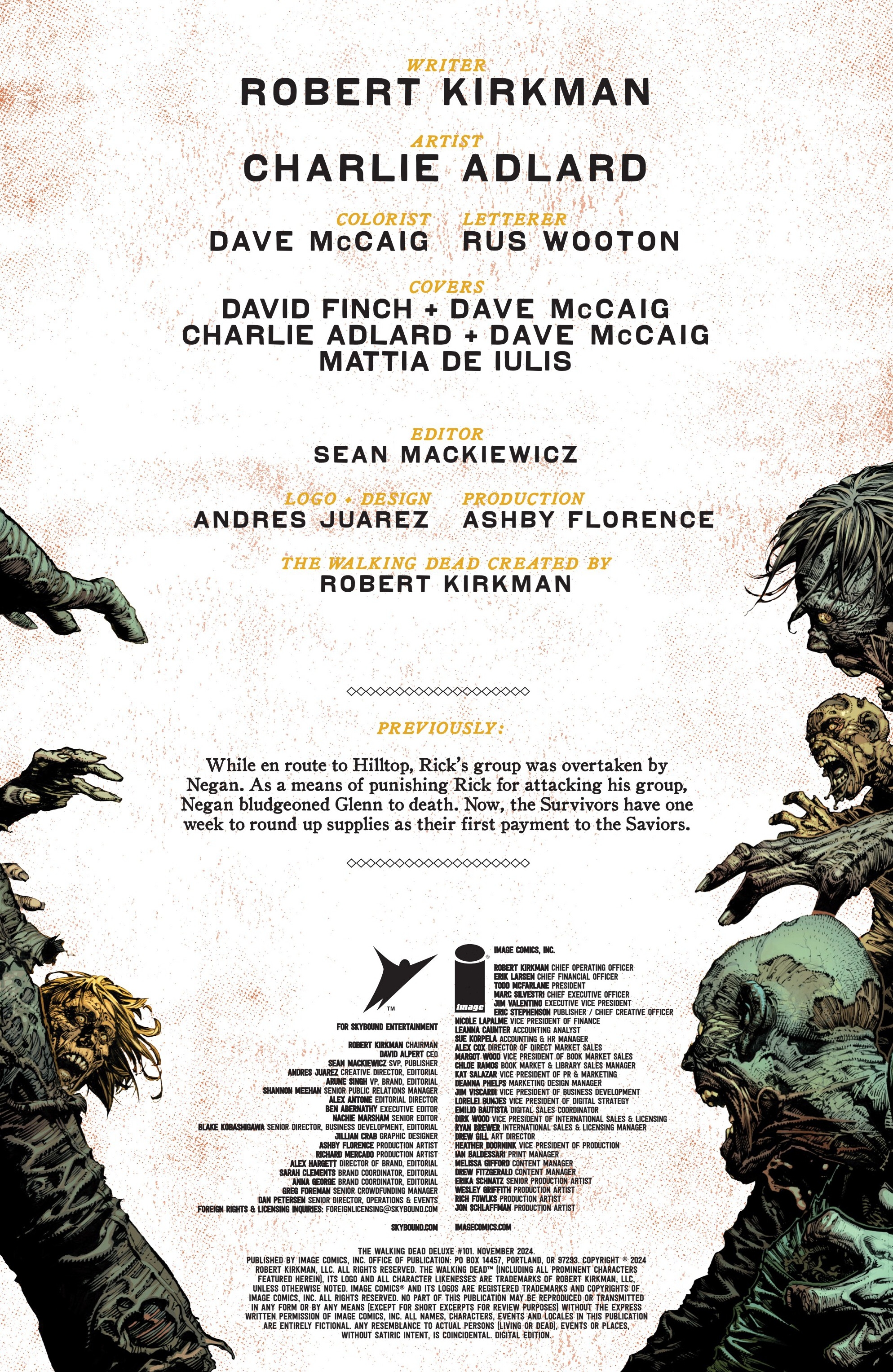 The Walking Dead Deluxe (2020-): Chapter 101 - Page 2