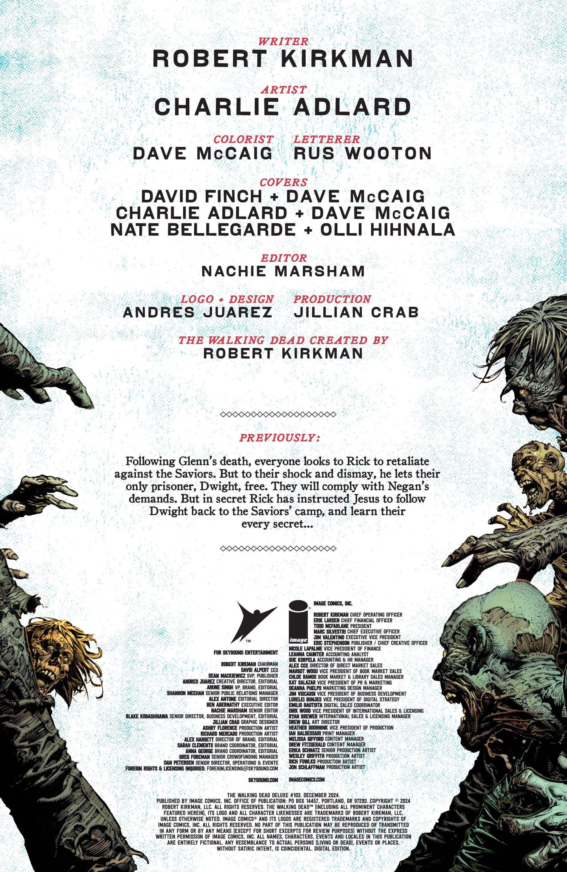 The Walking Dead Deluxe (2020-): Chapter 103 - Page 2