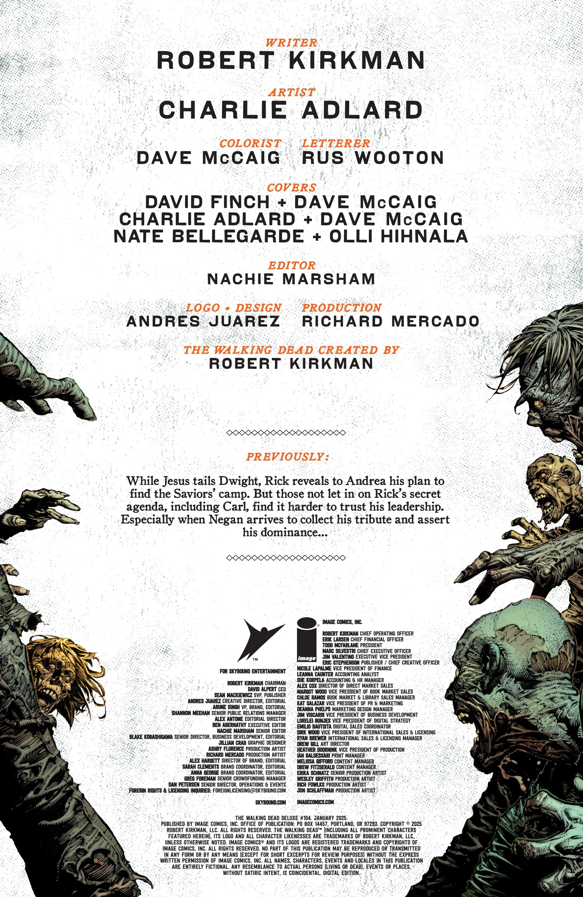 The Walking Dead Deluxe (2020-): Chapter 104 - Page 2