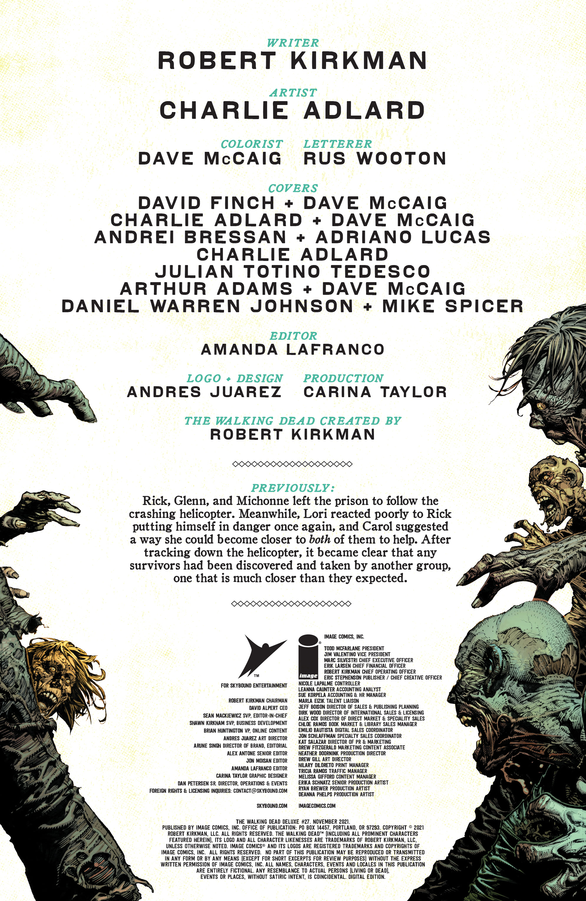 The Walking Dead Deluxe (2020-): Chapter 27 - Page 2