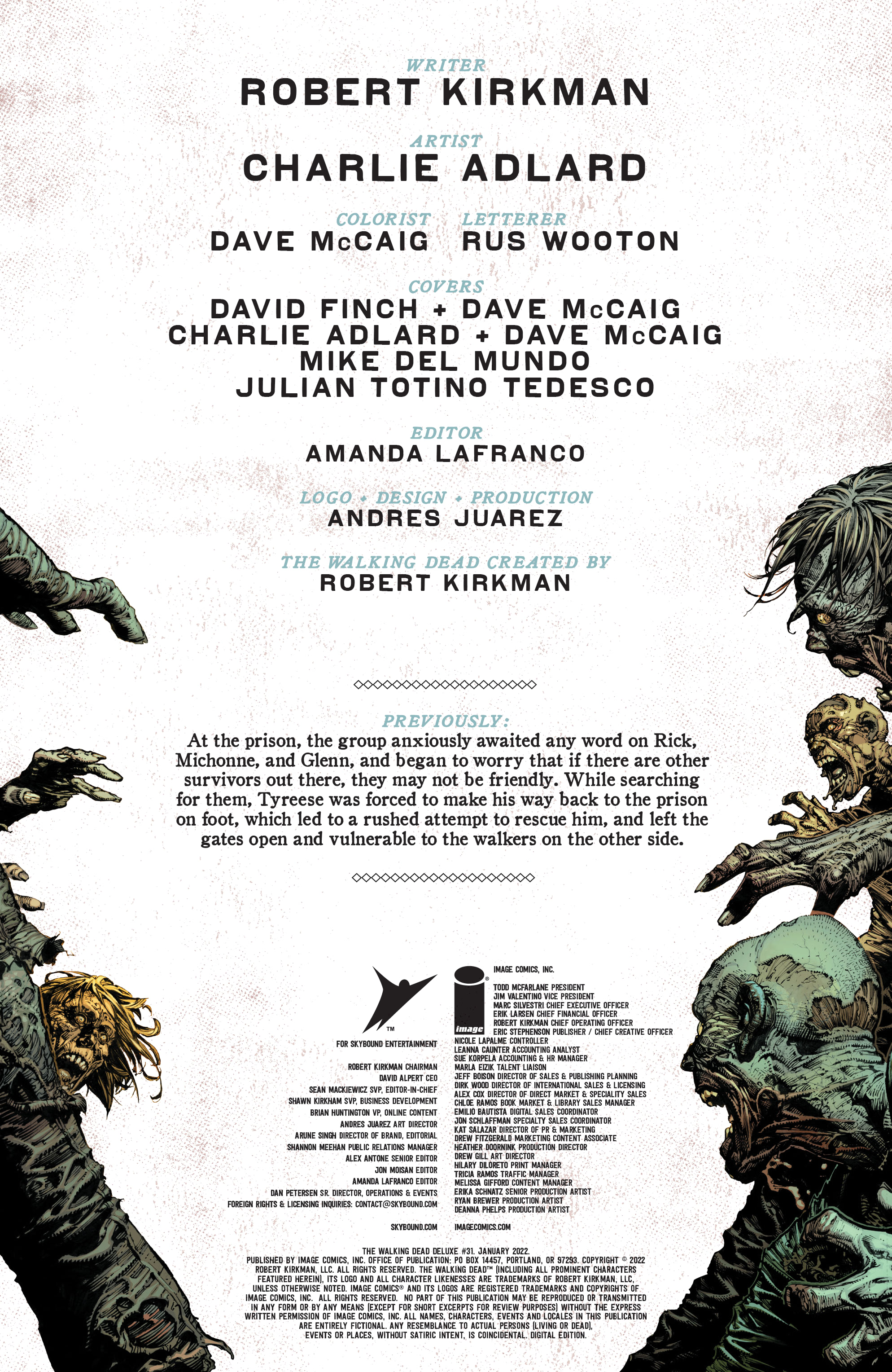 The Walking Dead Deluxe (2020-): Chapter 31 - Page 2