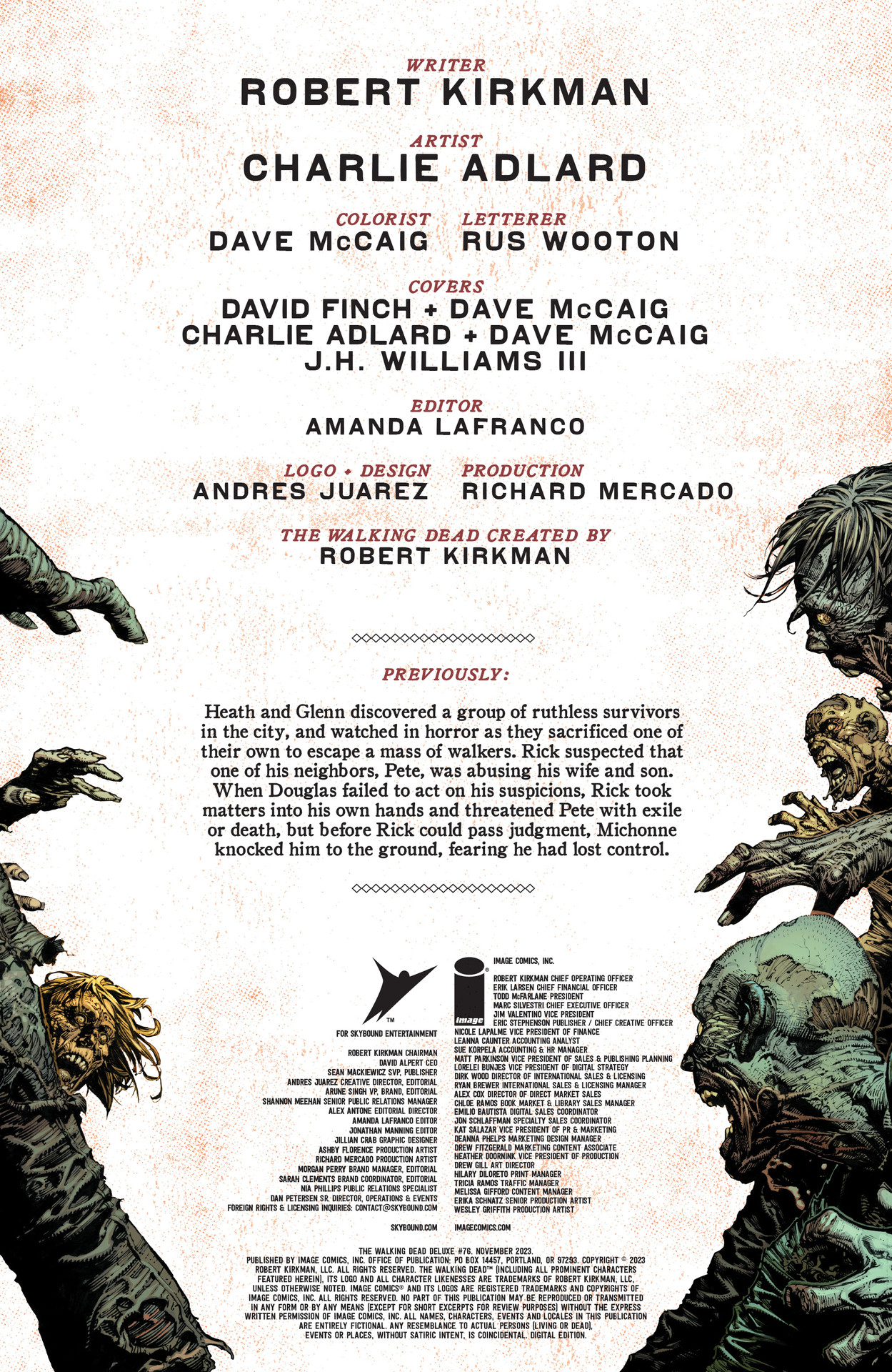 The Walking Dead Deluxe (2020-): Chapter 76 - Page 2