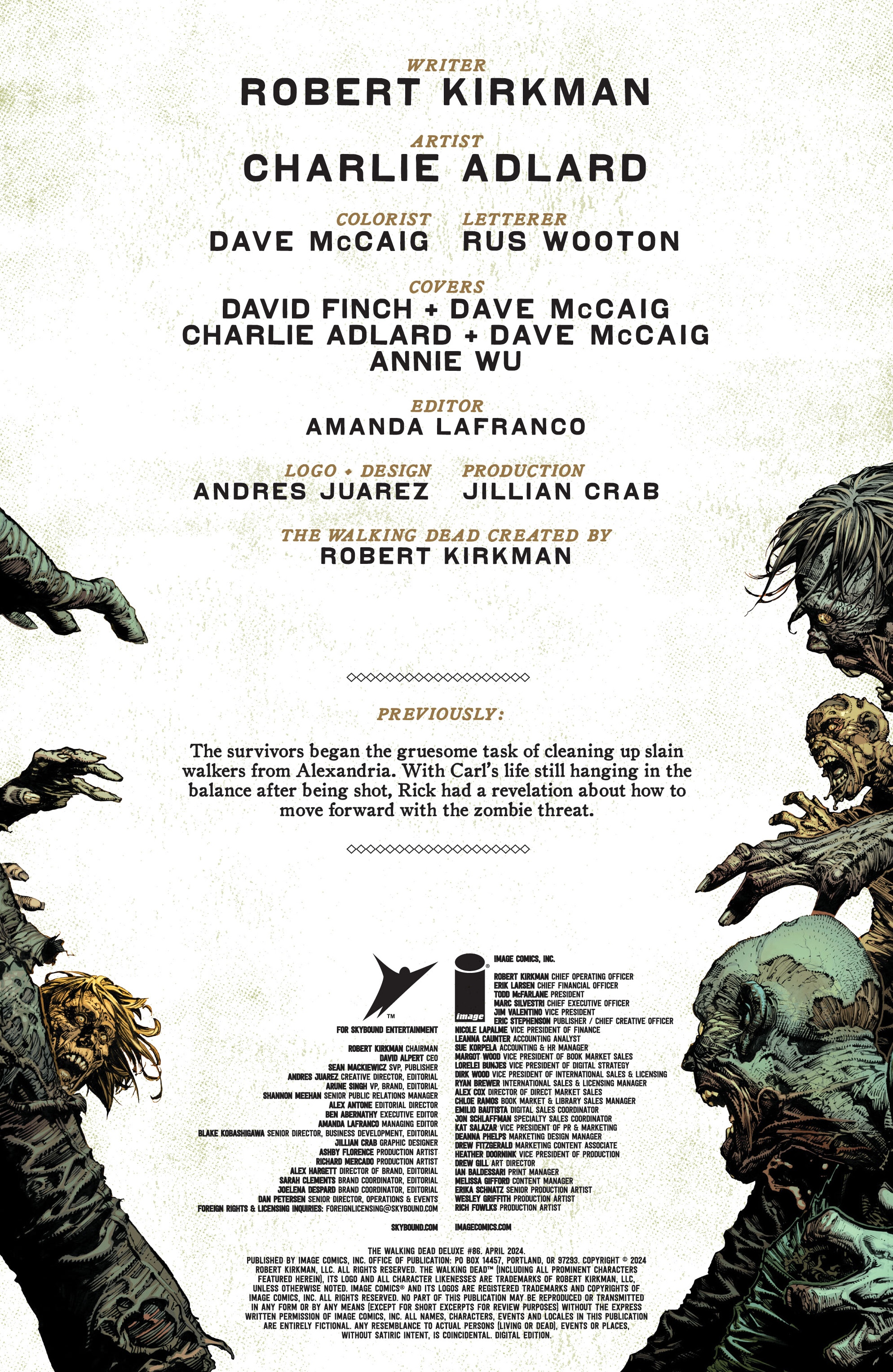 The Walking Dead Deluxe (2020-): Chapter 86 - Page 2