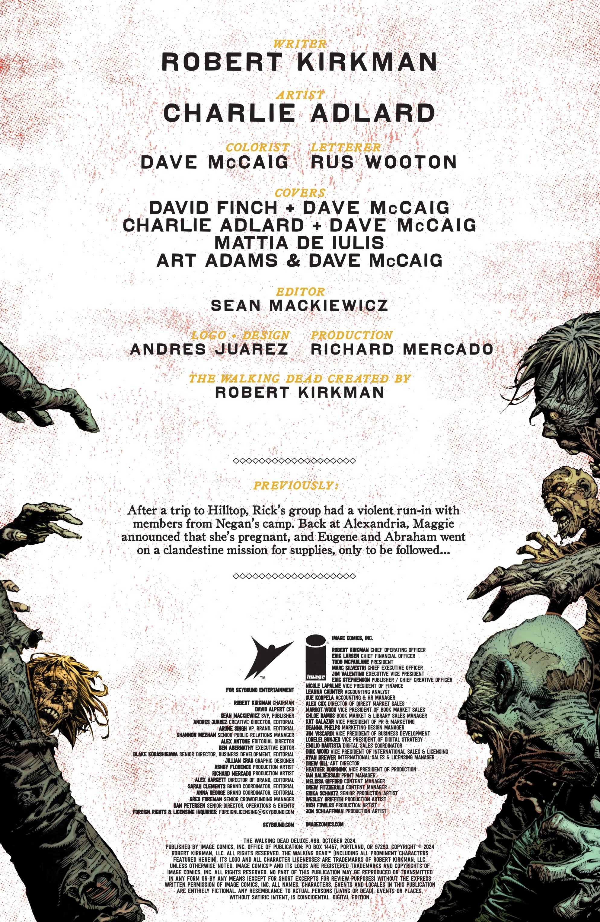 The Walking Dead Deluxe (2020-): Chapter 98 - Page 2