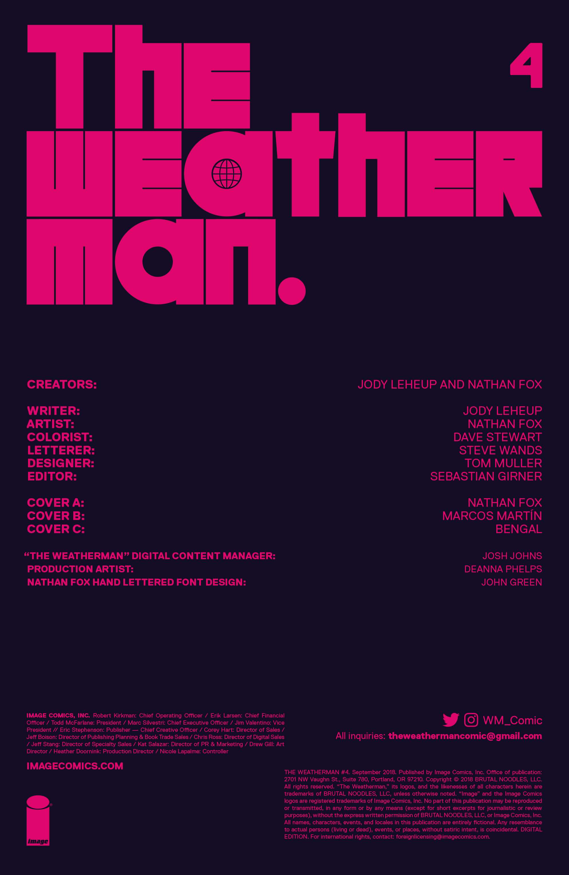 The Weatherman (2018-): Chapter 4 - Page 2