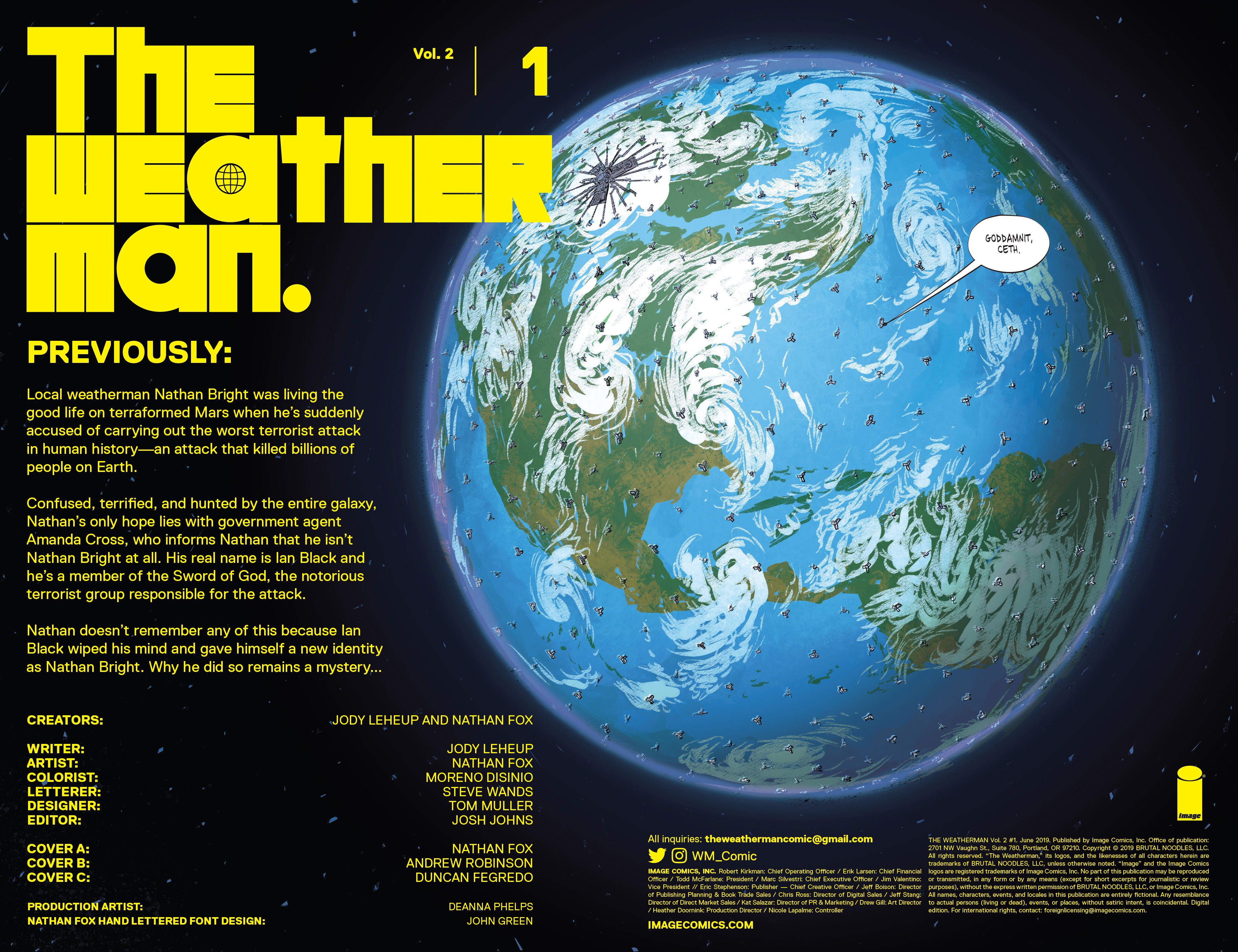 The Weatherman Vol. 2 (2019-): Chapter 1 - Page 2