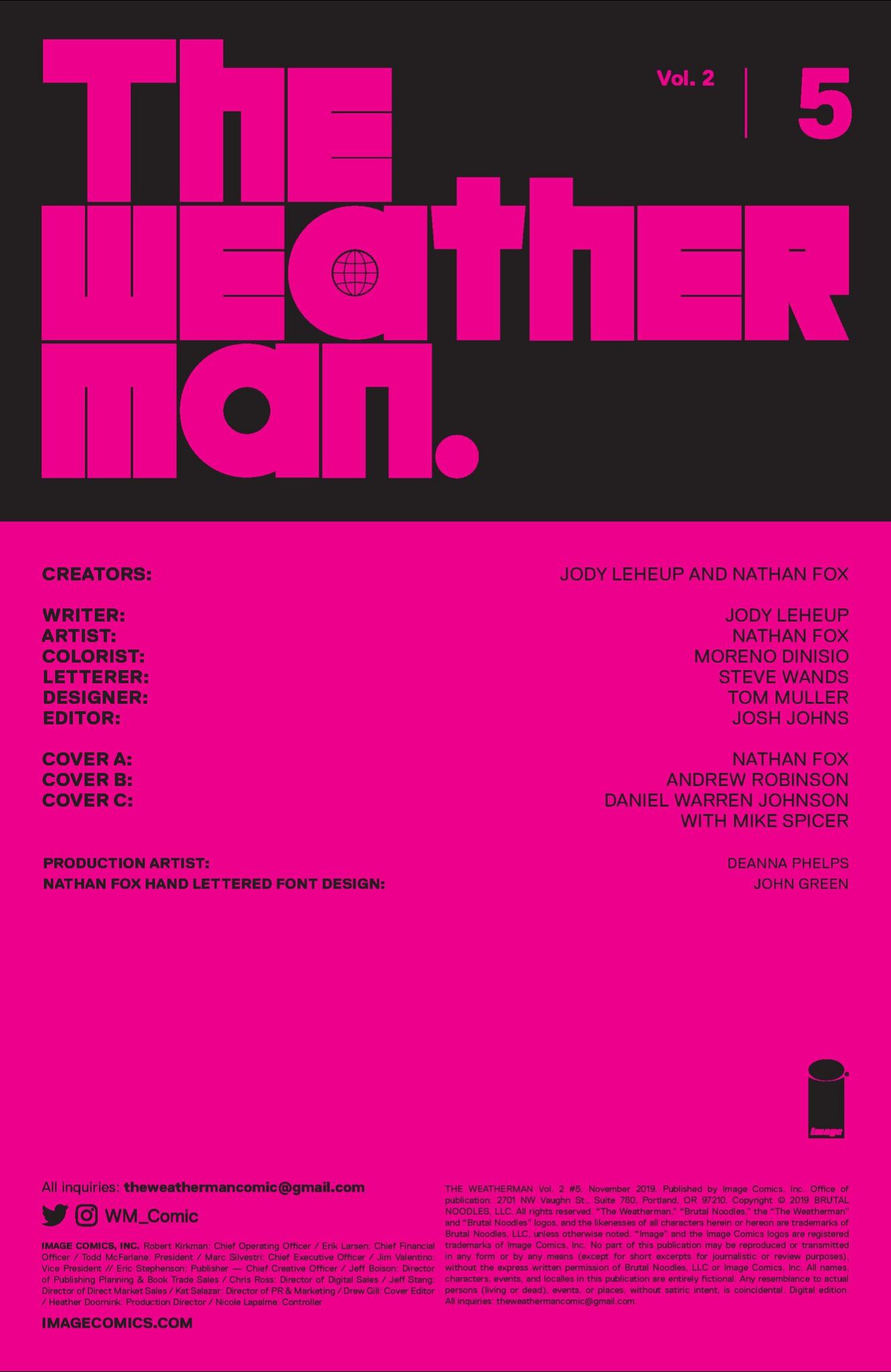 The Weatherman Vol. 2 (2019-): Chapter 5 - Page 2