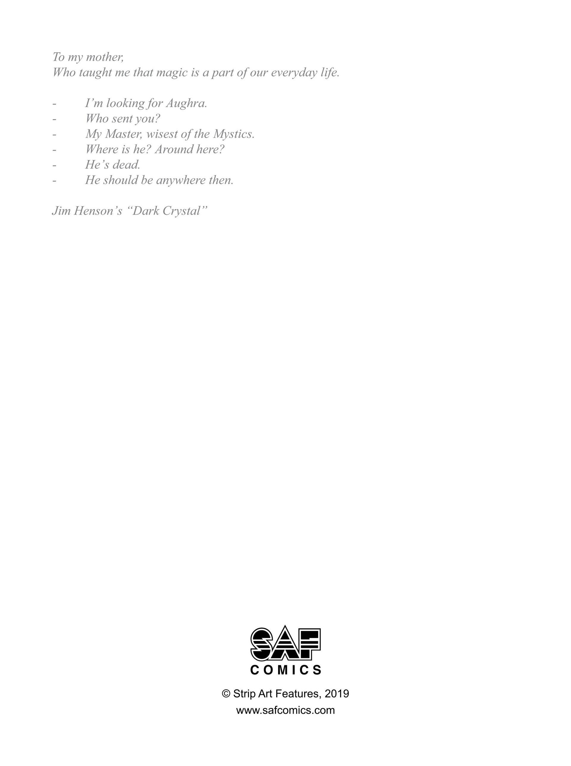 The Wednesday Conspiracy (2019-): Chapter 1 - Page 3