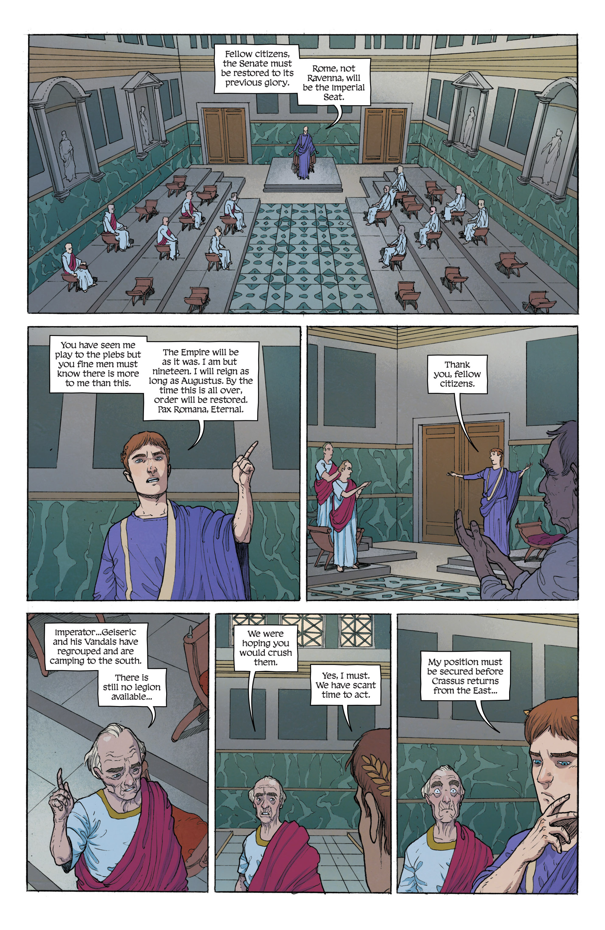 The Wicked + The Divine: 455 AD (2017): Chapter 1 - Page 15