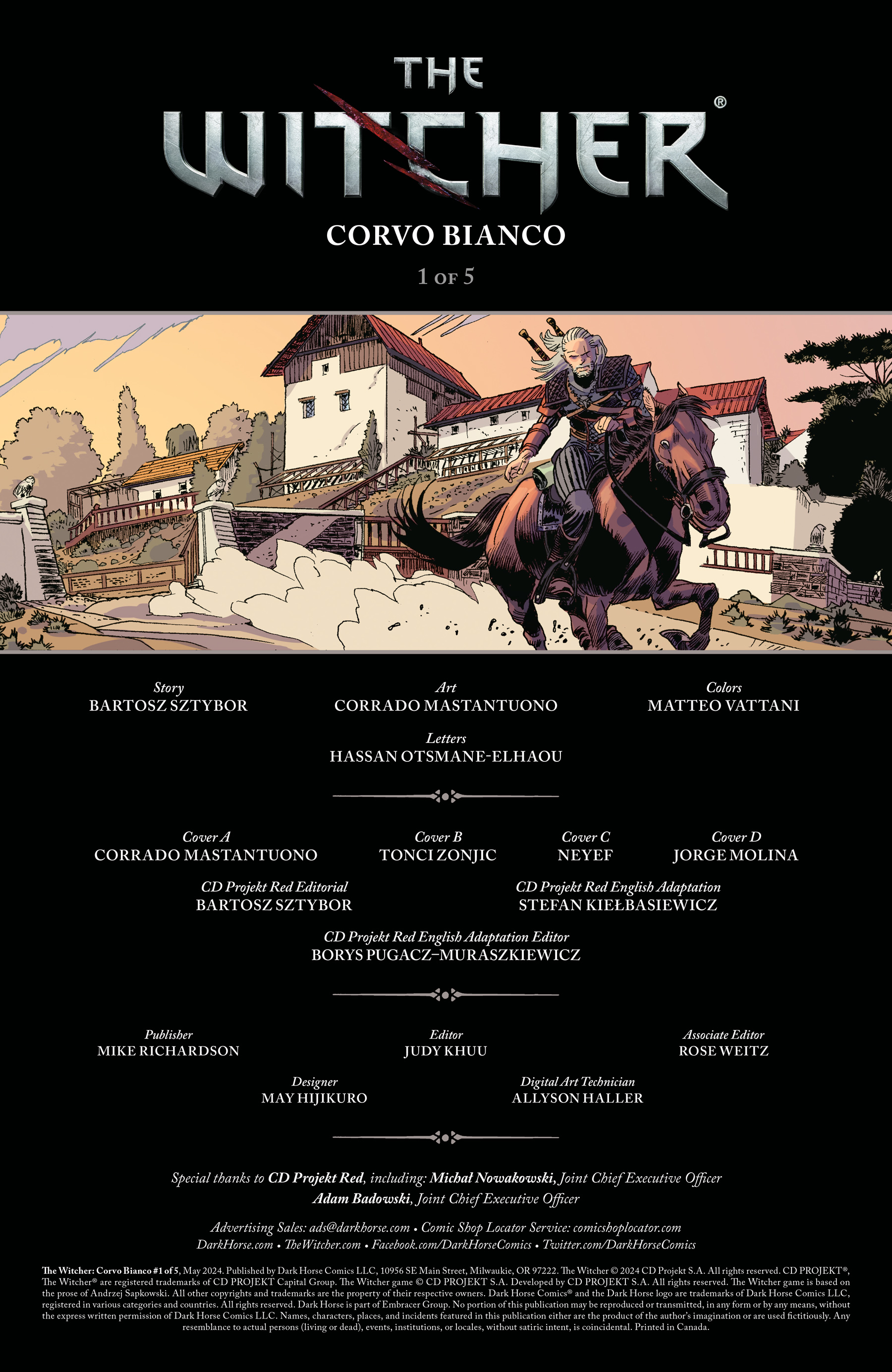 The Witcher: Corvo Bianco (2024-): Chapter 1 - Page 2