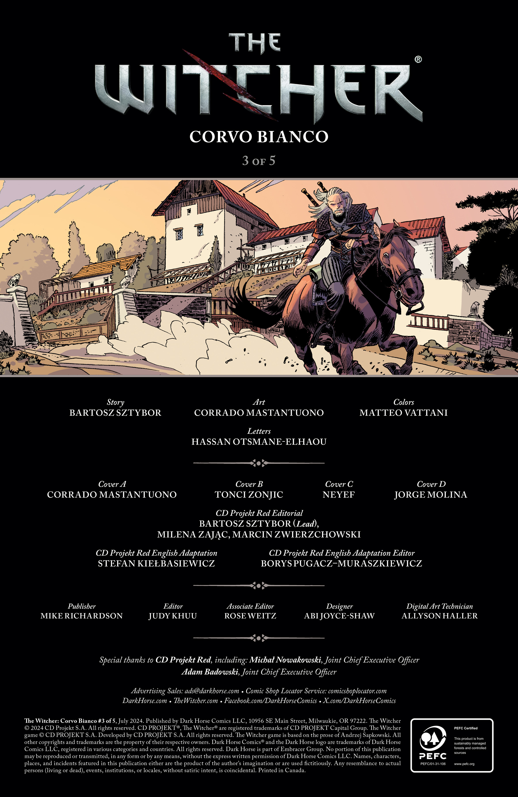 The Witcher: Corvo Bianco (2024-): Chapter 3 - Page 2