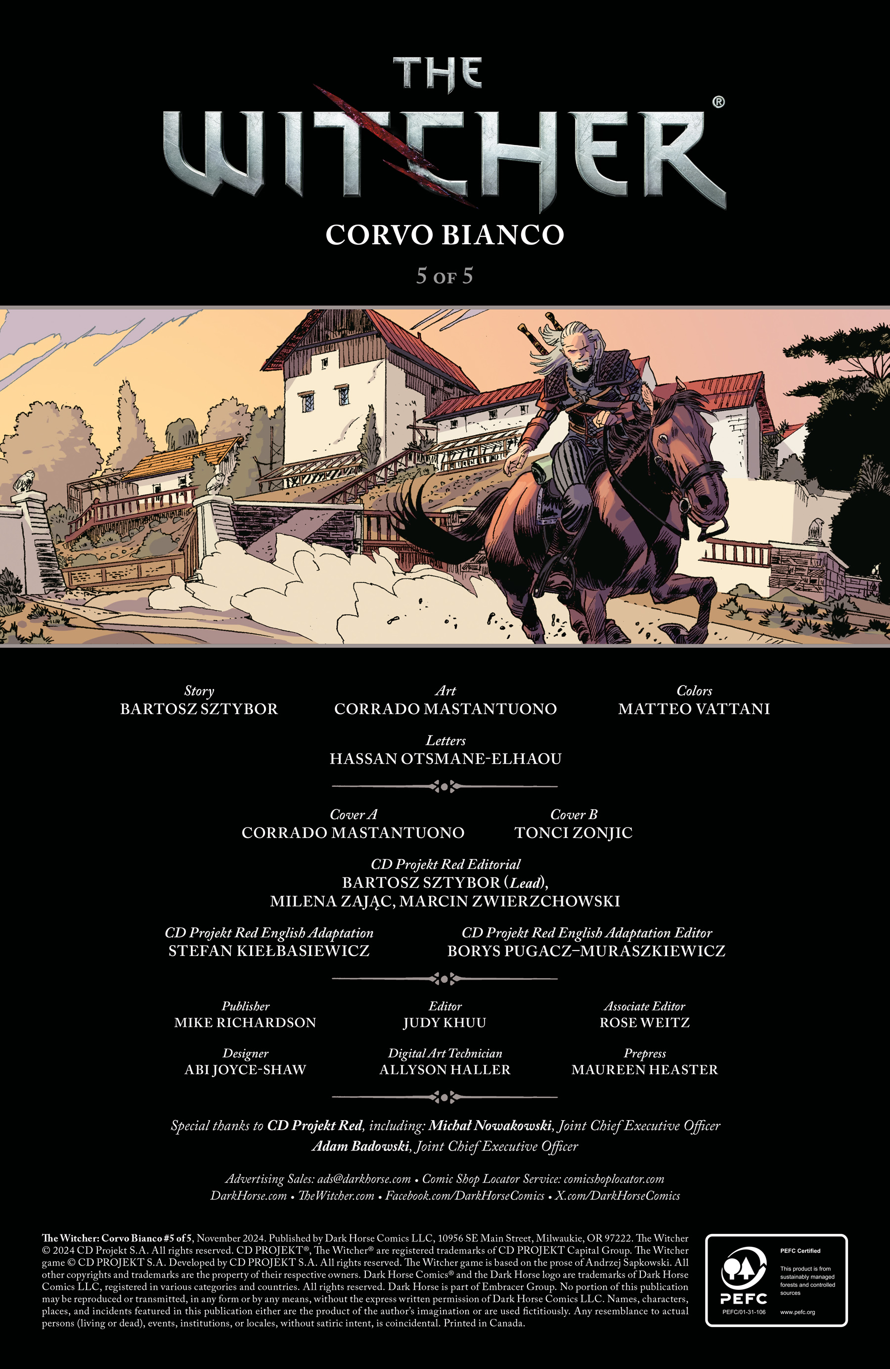 The Witcher: Corvo Bianco (2024-): Chapter 5 - Page 2