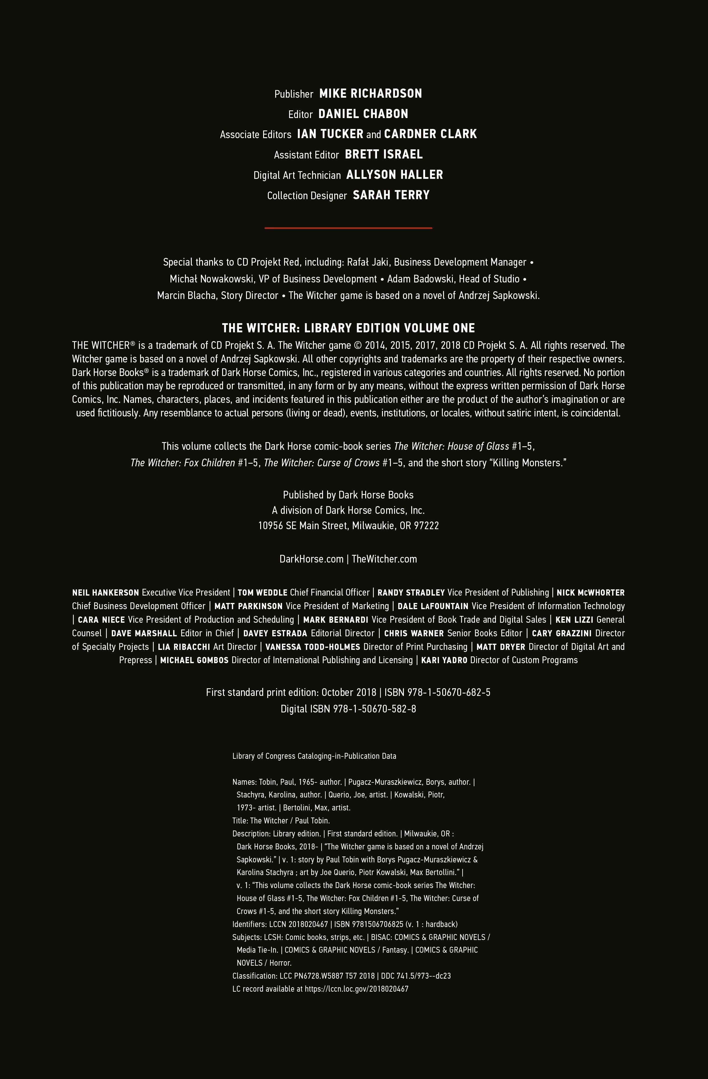 The Witcher: Library Edition (2018-): Chapter 1 - Page 5