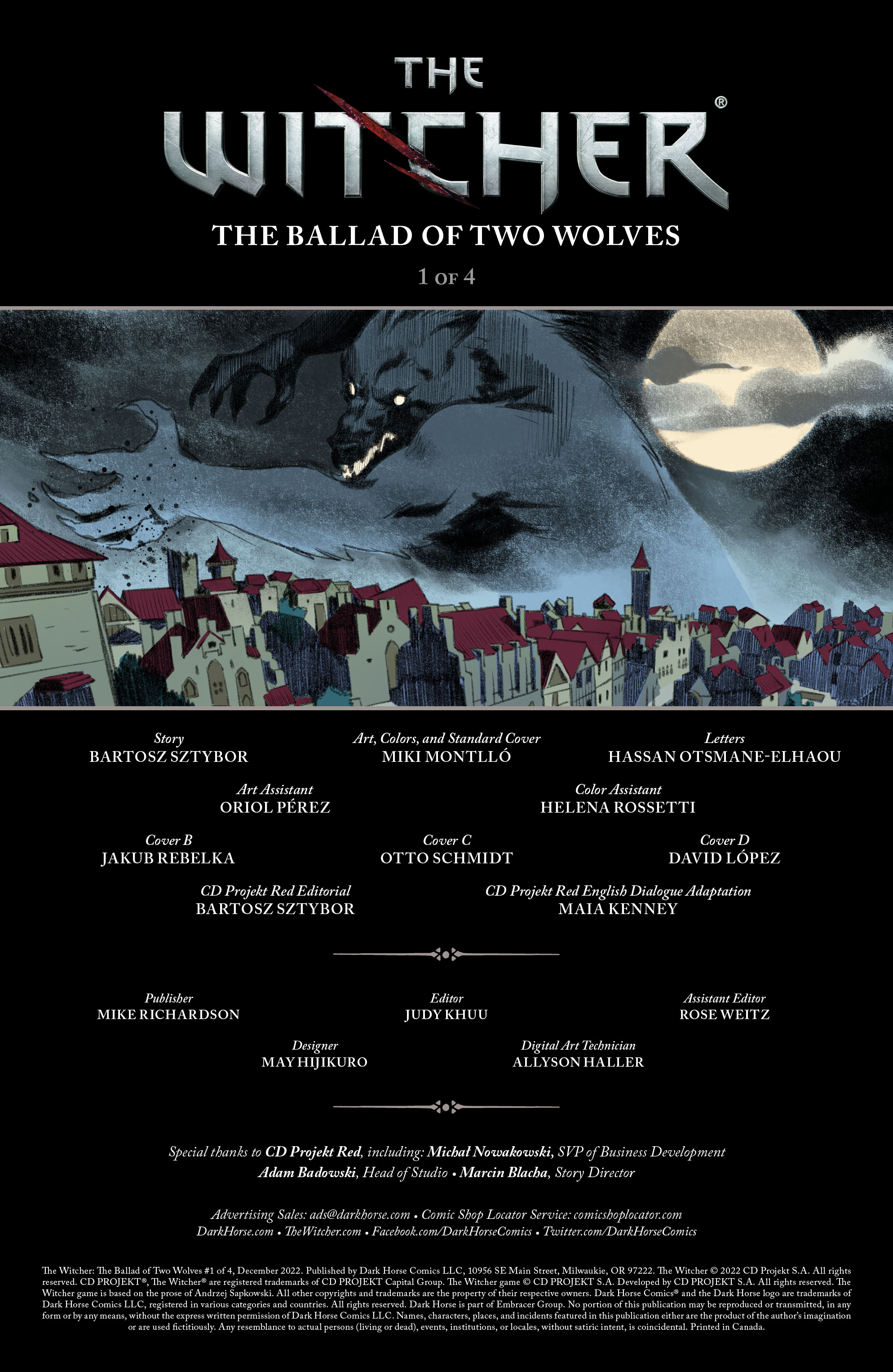 The Witcher - The Ballad of Two Wolves (2022-): Chapter 1 - Page 2