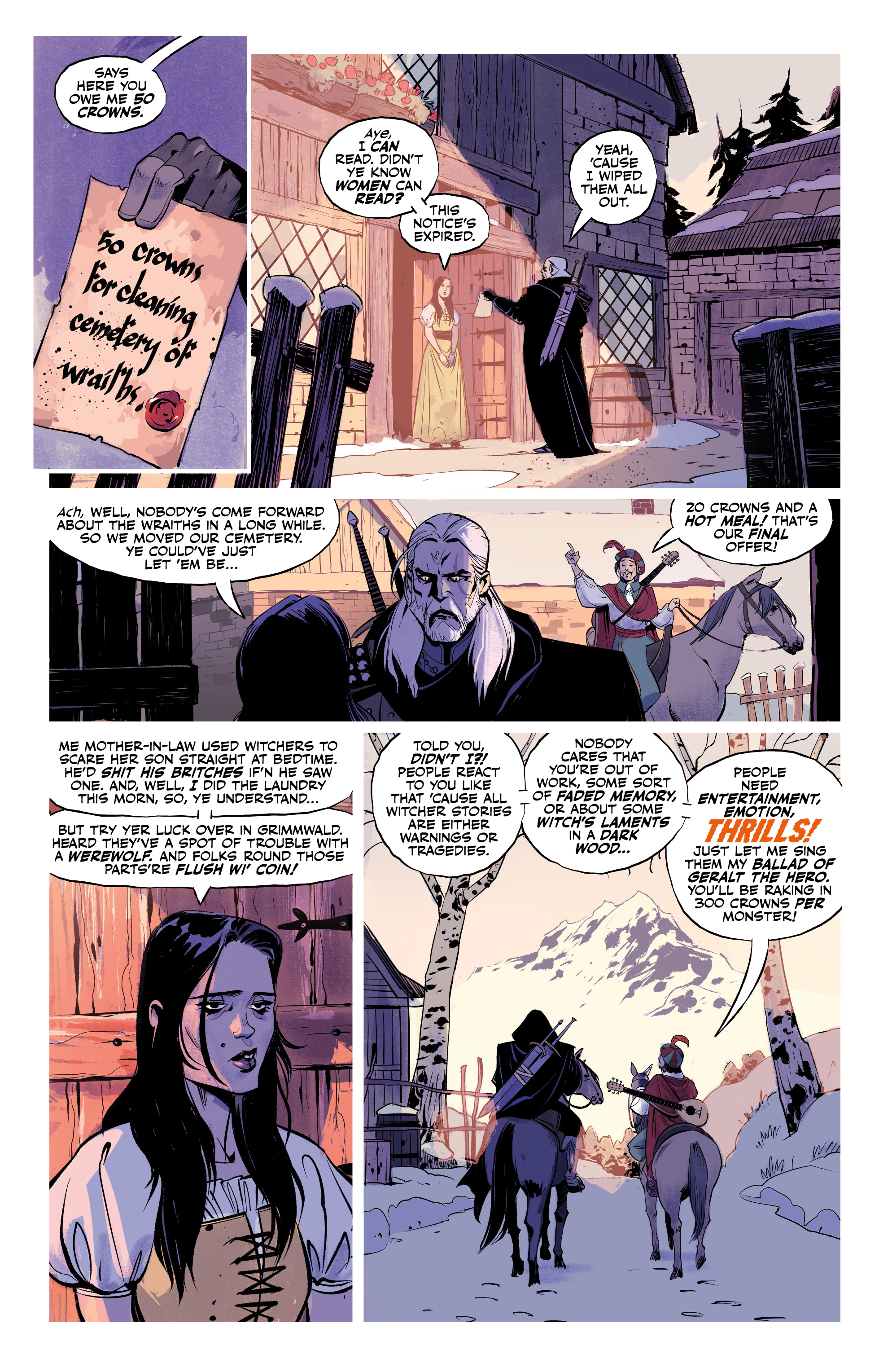 The Witcher - The Ballad of Two Wolves (2022-): Chapter 1 - Page 6