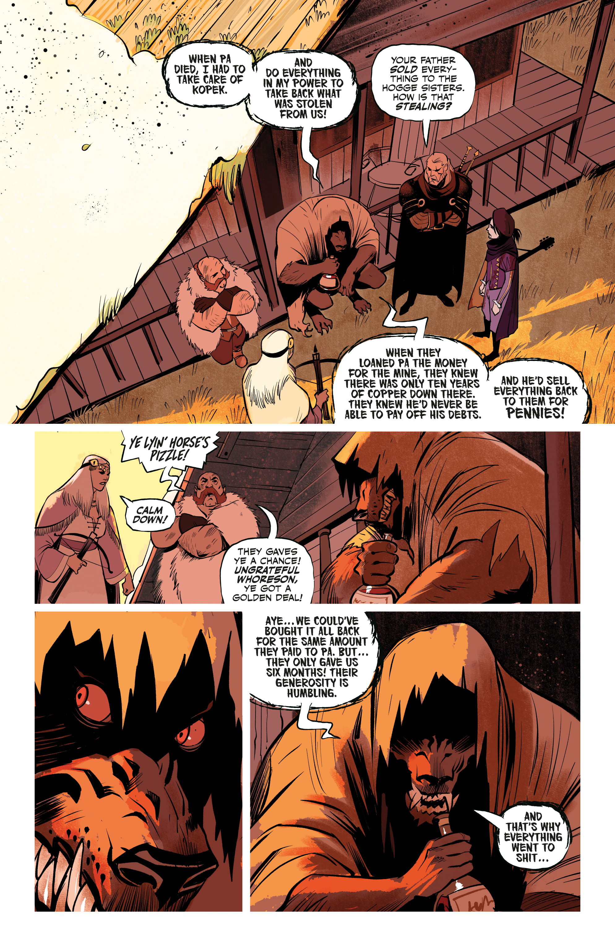 The Witcher - The Ballad of Two Wolves (2022-): Chapter 4 - Page 3